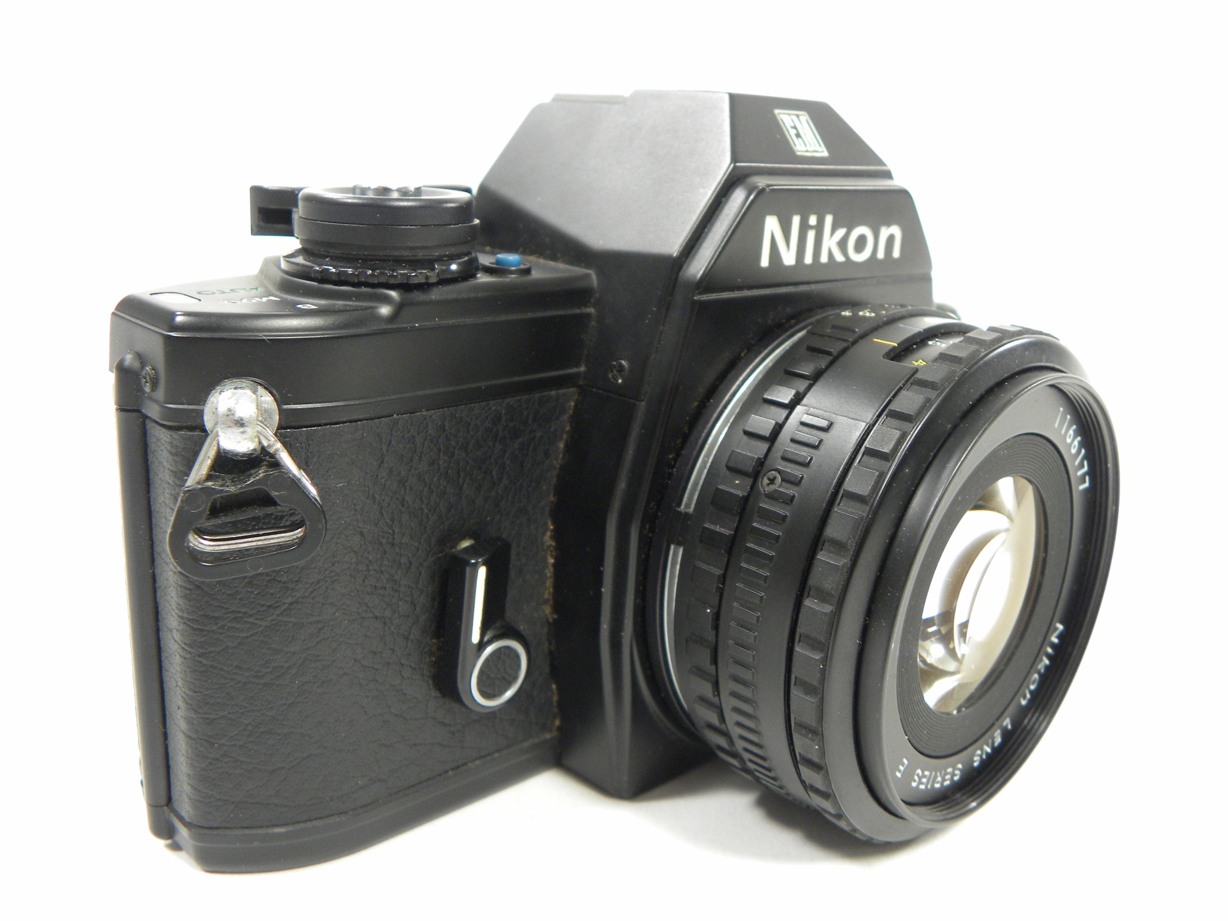 Nikon EM 35mm SLR w/50mm f1.8 AS IS! READ