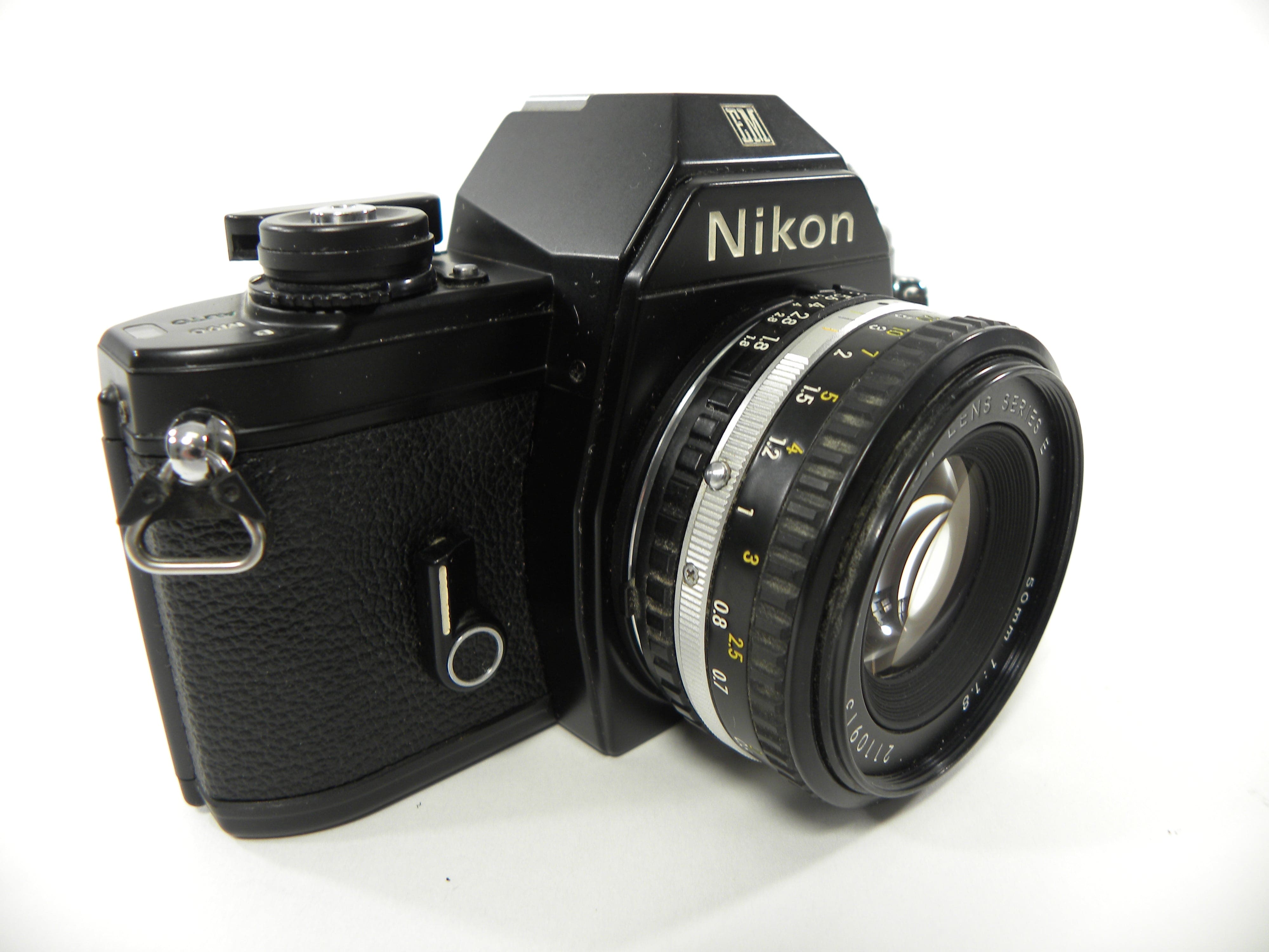 Nikon EM 35mm SLR w/ Nikon Series E 50mm f1.8