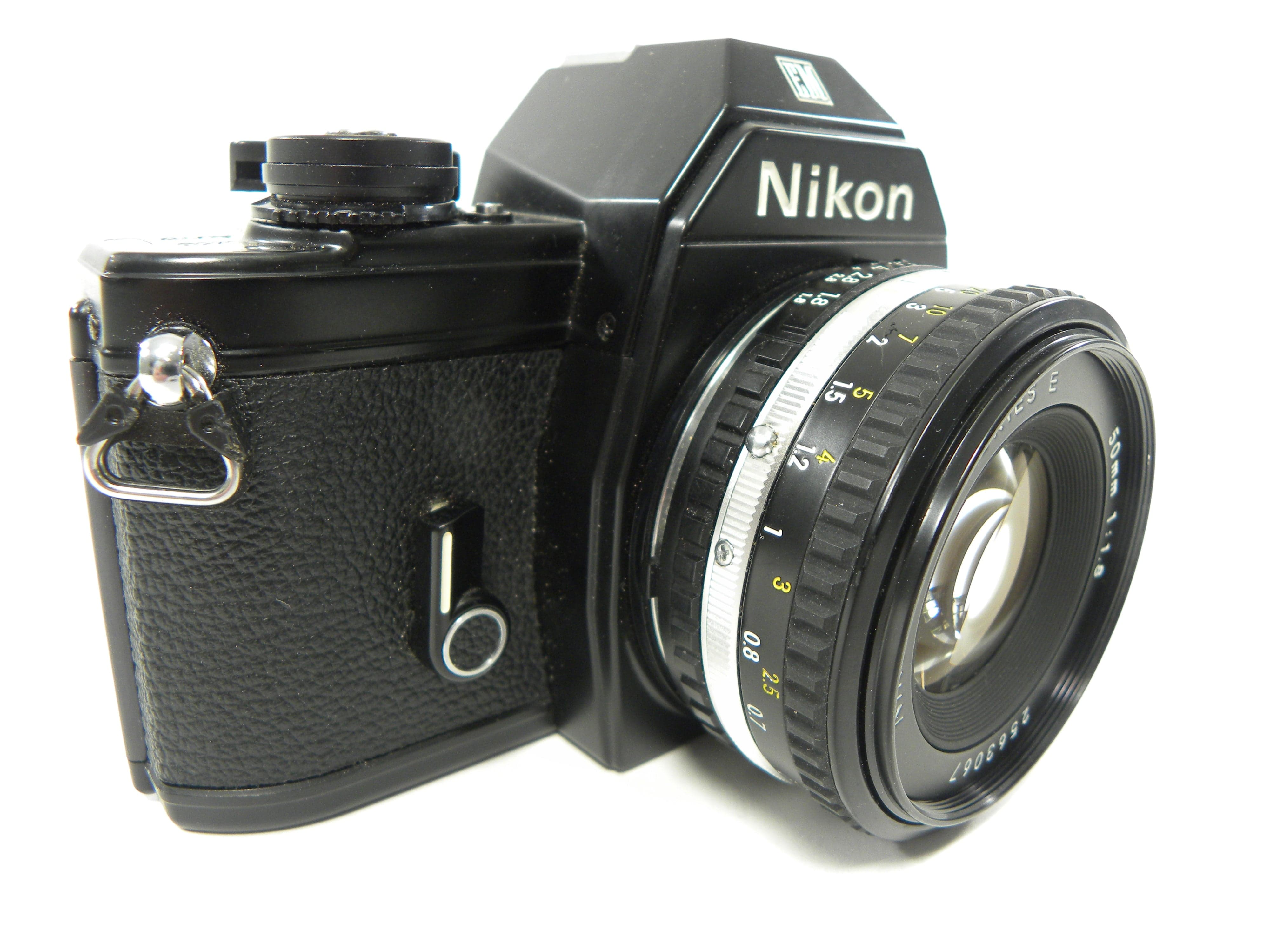 Nikon EM 35mm SLR w/Nikon Series E 50mm f1.8