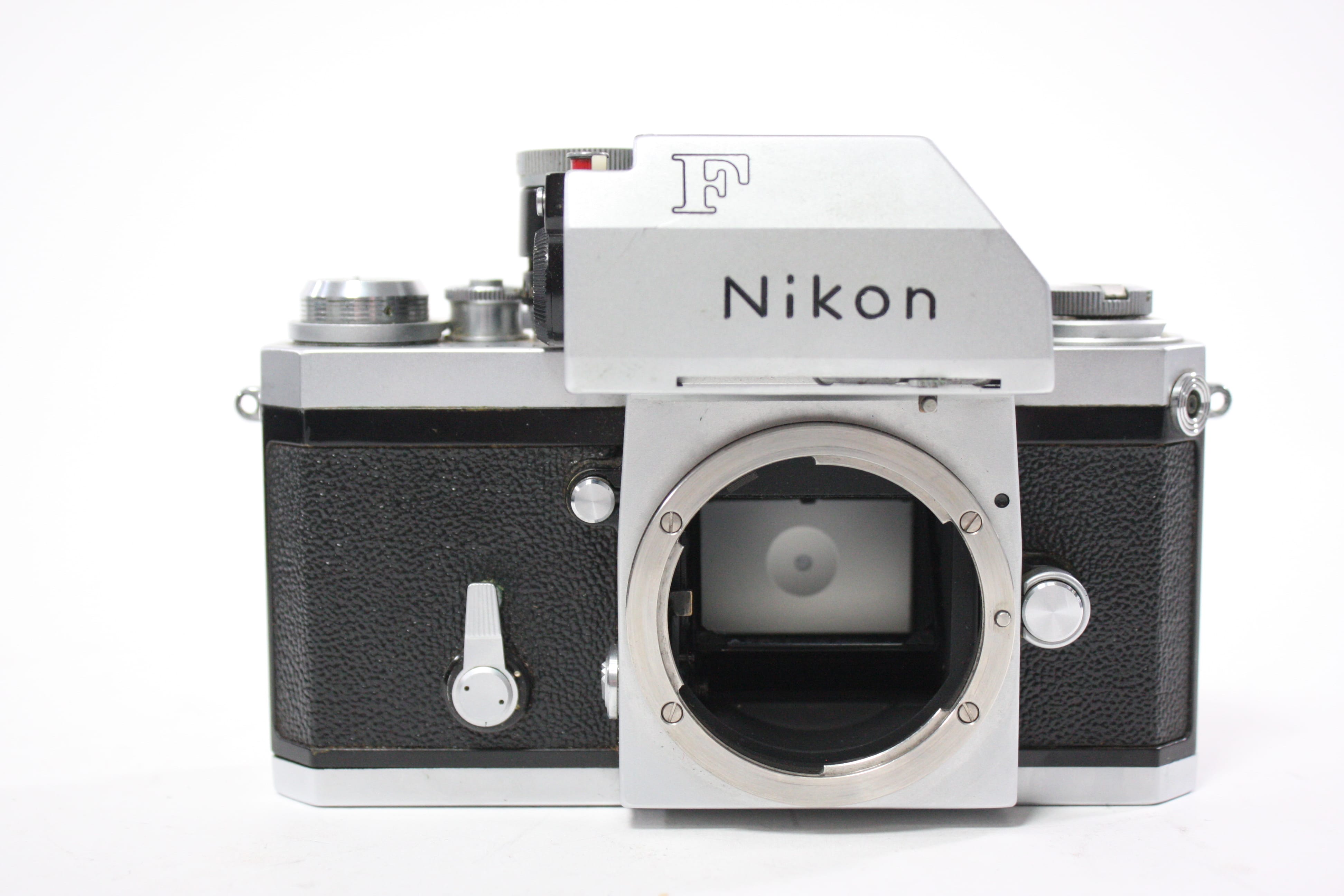 Nikon F 35mm SLR Camera with Nikon 50mm f/2 NIKKOR-H Non AI Lens AS-IS