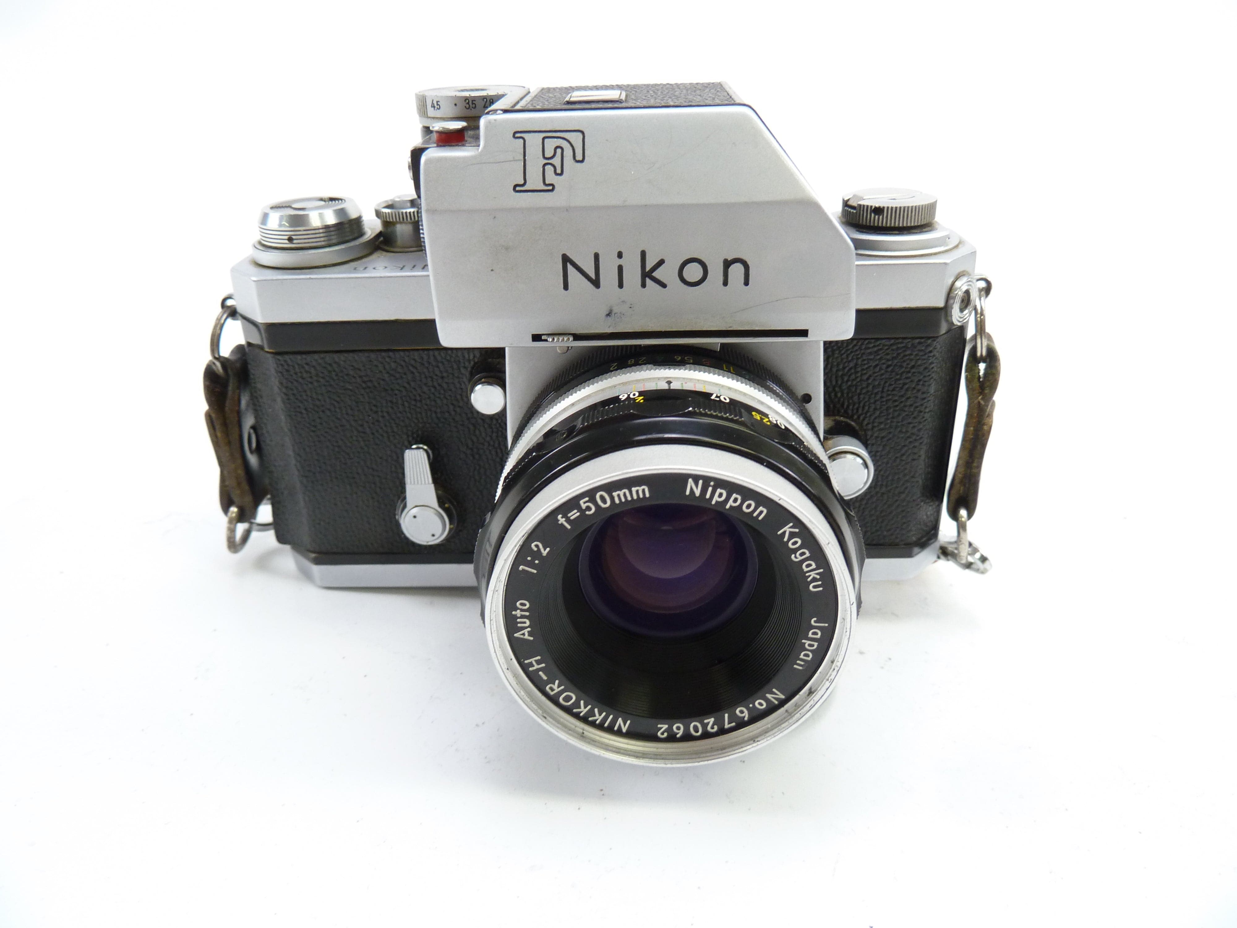 Nikon F Camera with Nikkor 50MM F2 Lens