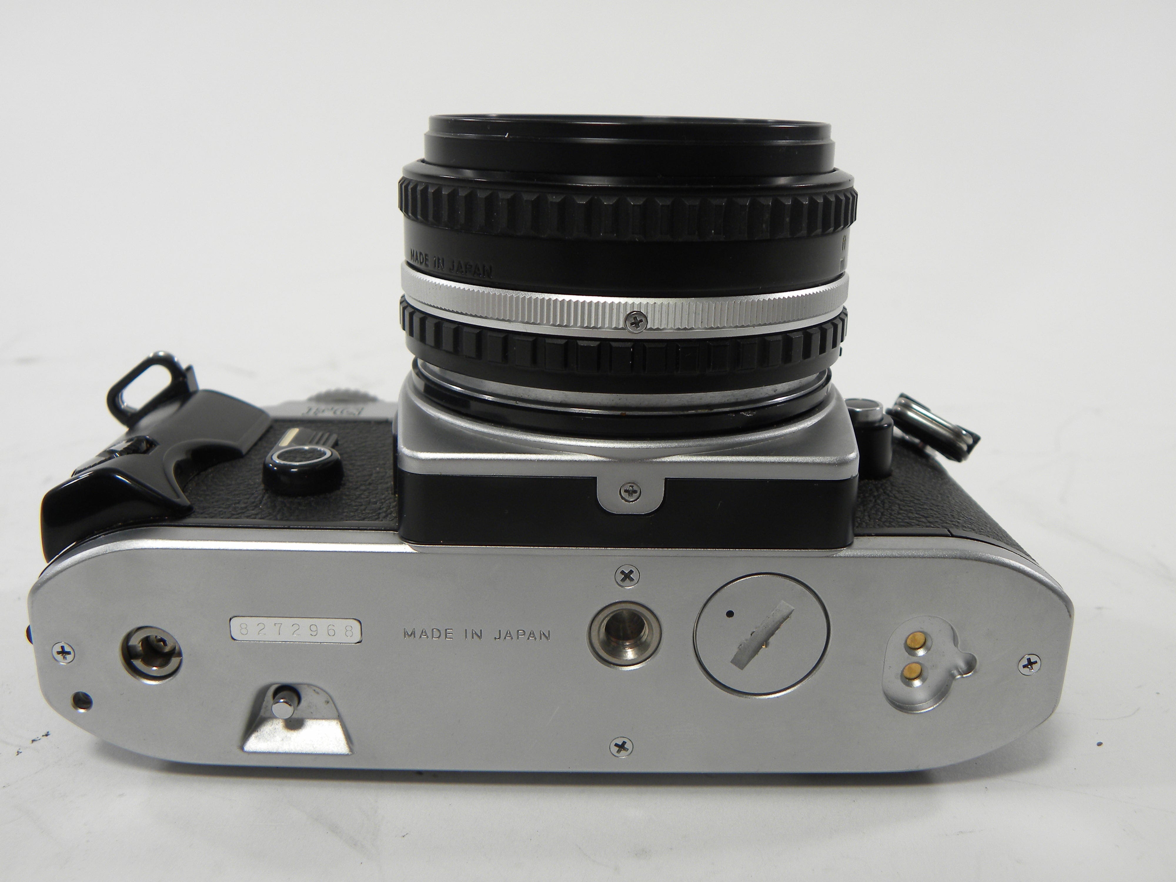Nikon FG 35mm SLR Camera w/Series E 50mm f1.8