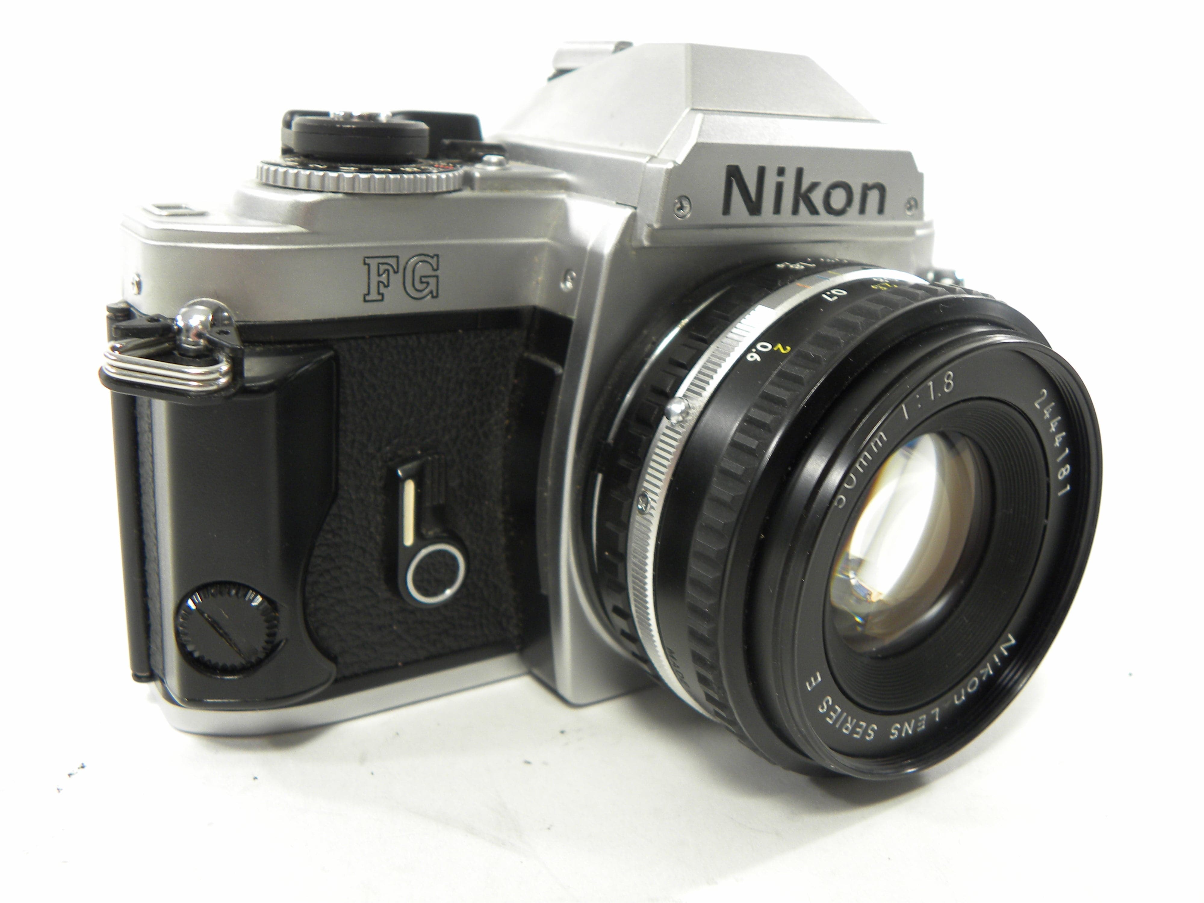 Nikon FG 35mm SLR Camera w/Series E 50mm f1.8