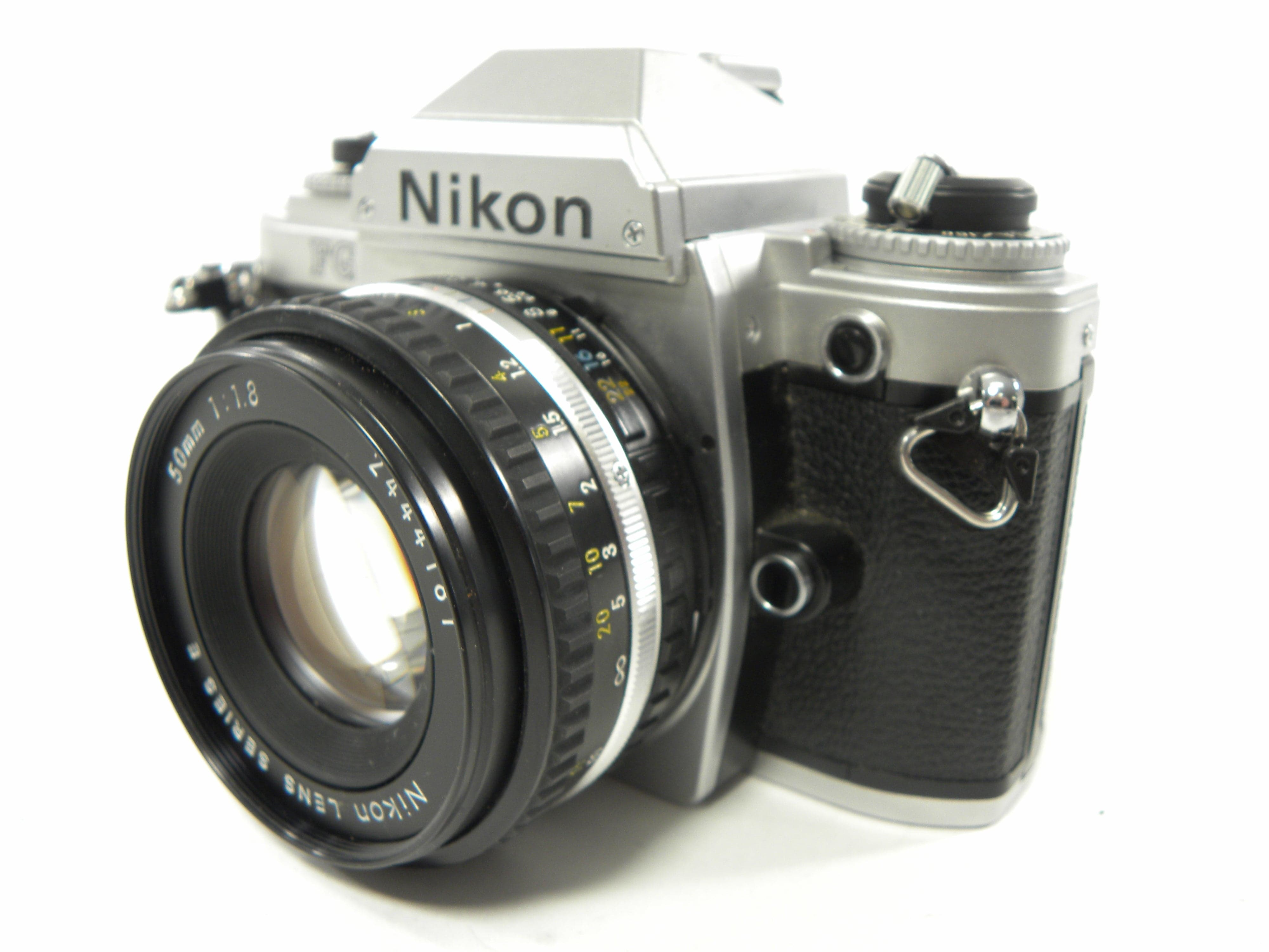 Nikon FG 35mm SLR Camera w/Series E 50mm f1.8