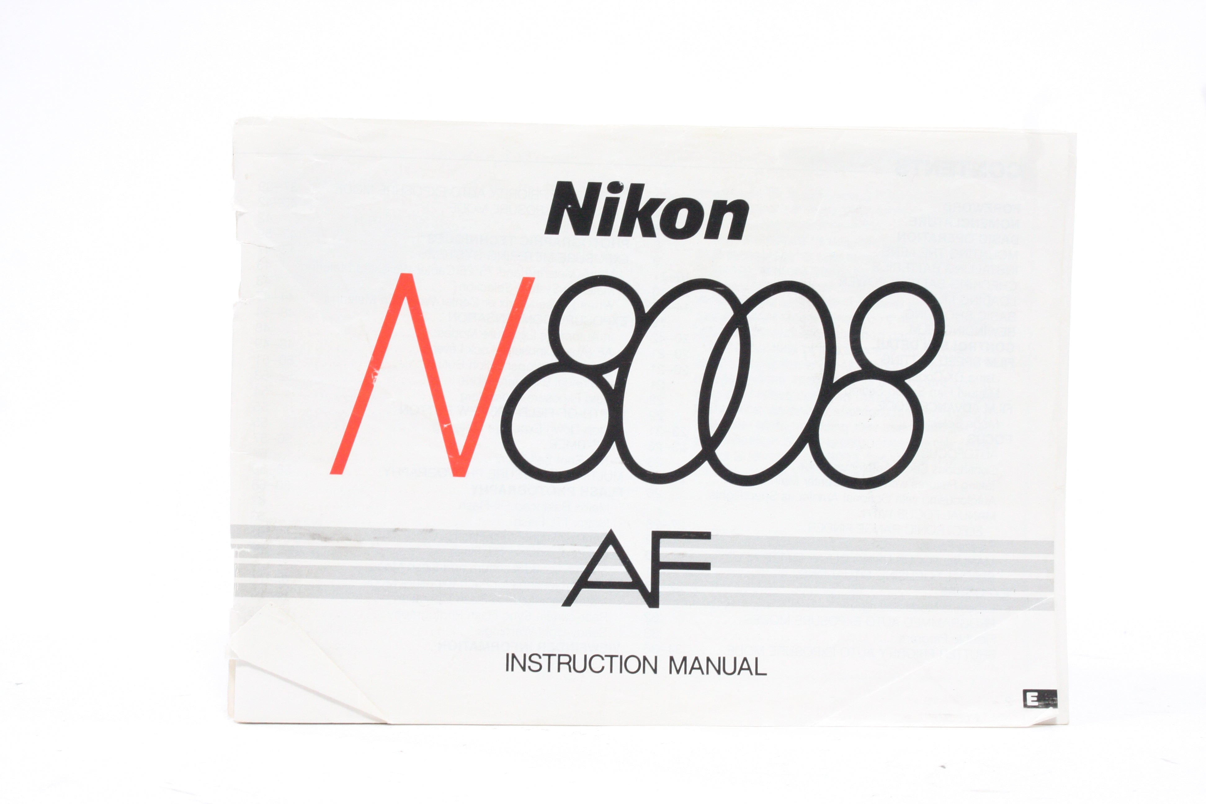 Nikon N8008 35mm SLR Camera Body