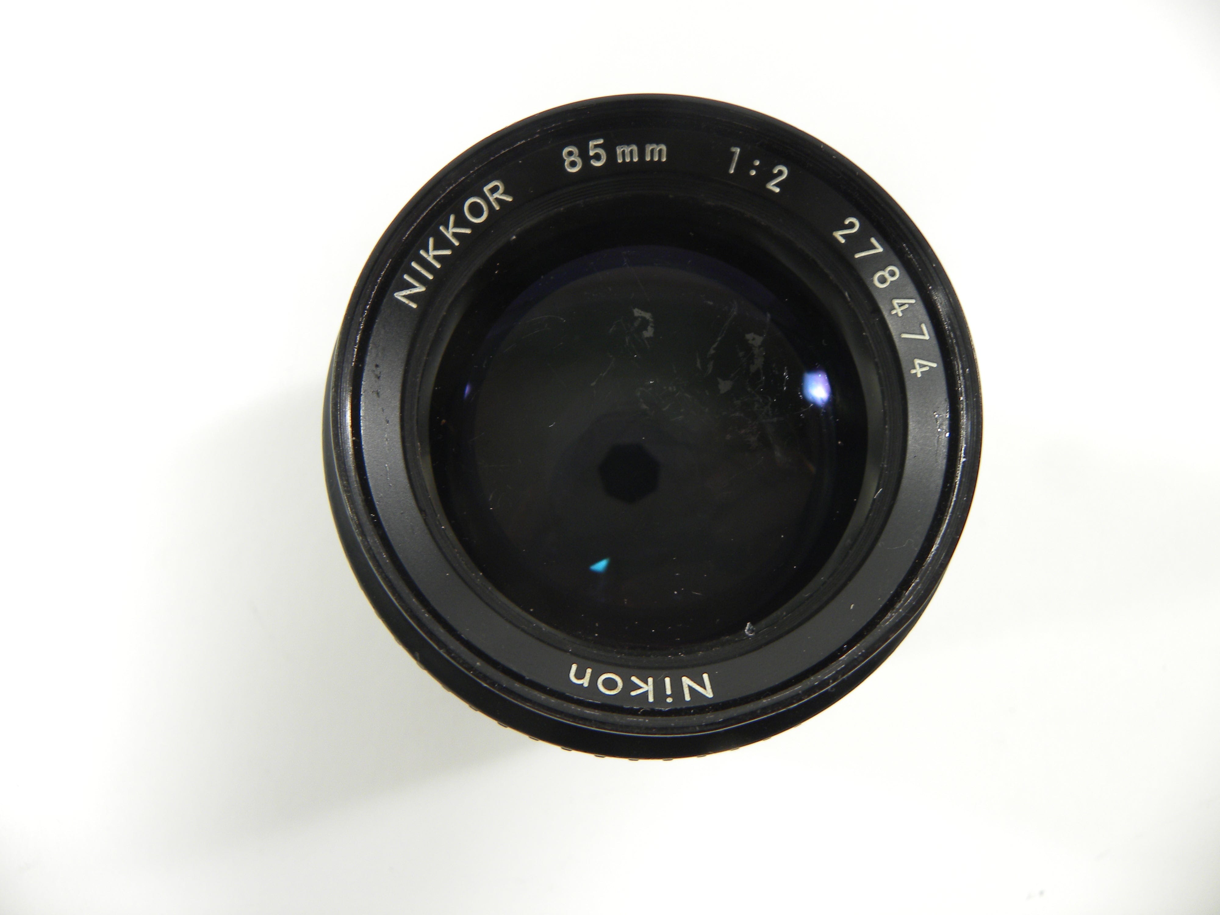 Nikon Nikkor 85mm f2 F Mount