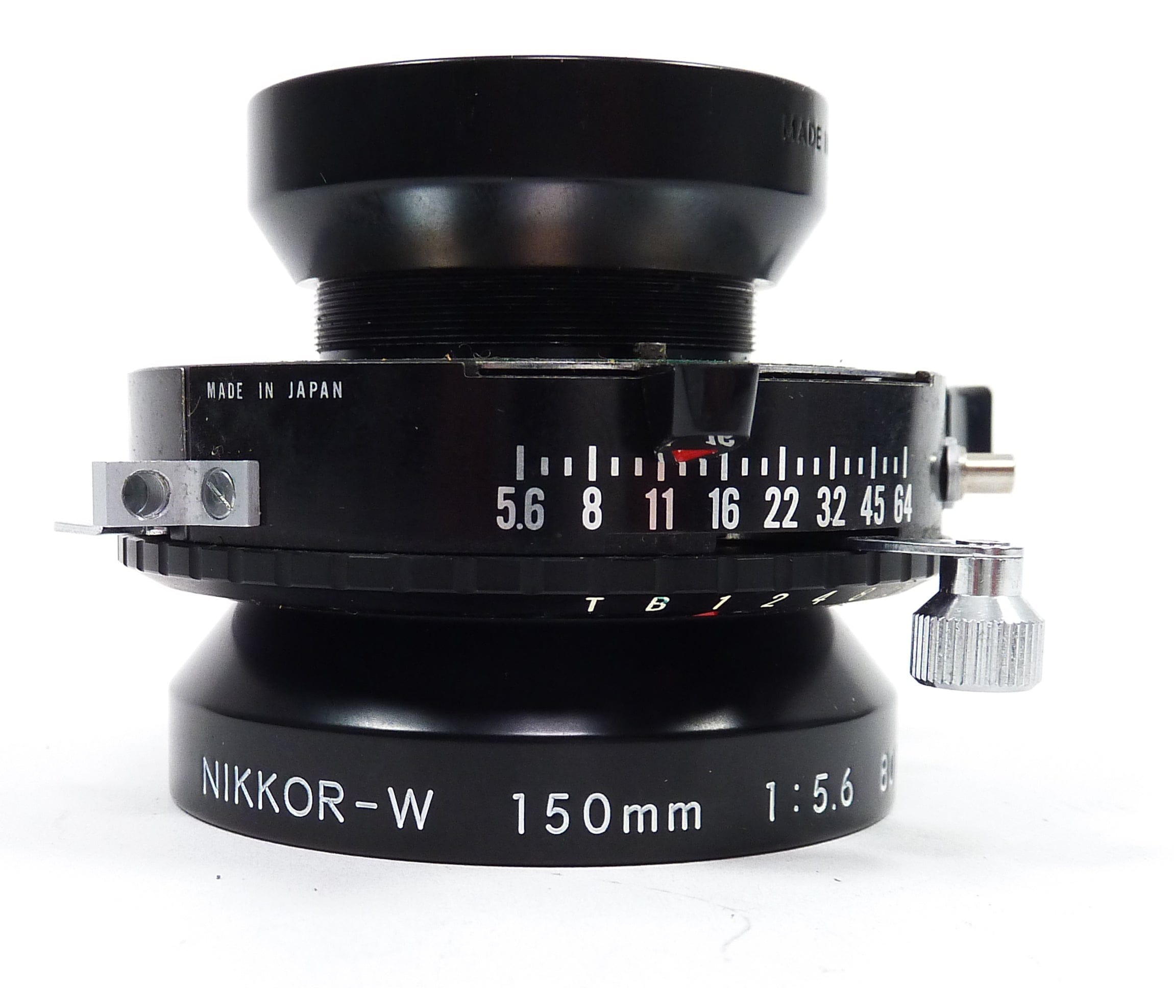 Nikon Nikkor-W 150mm f5.6 Lens on Sinar 5.5" x 5.5" Lens Board