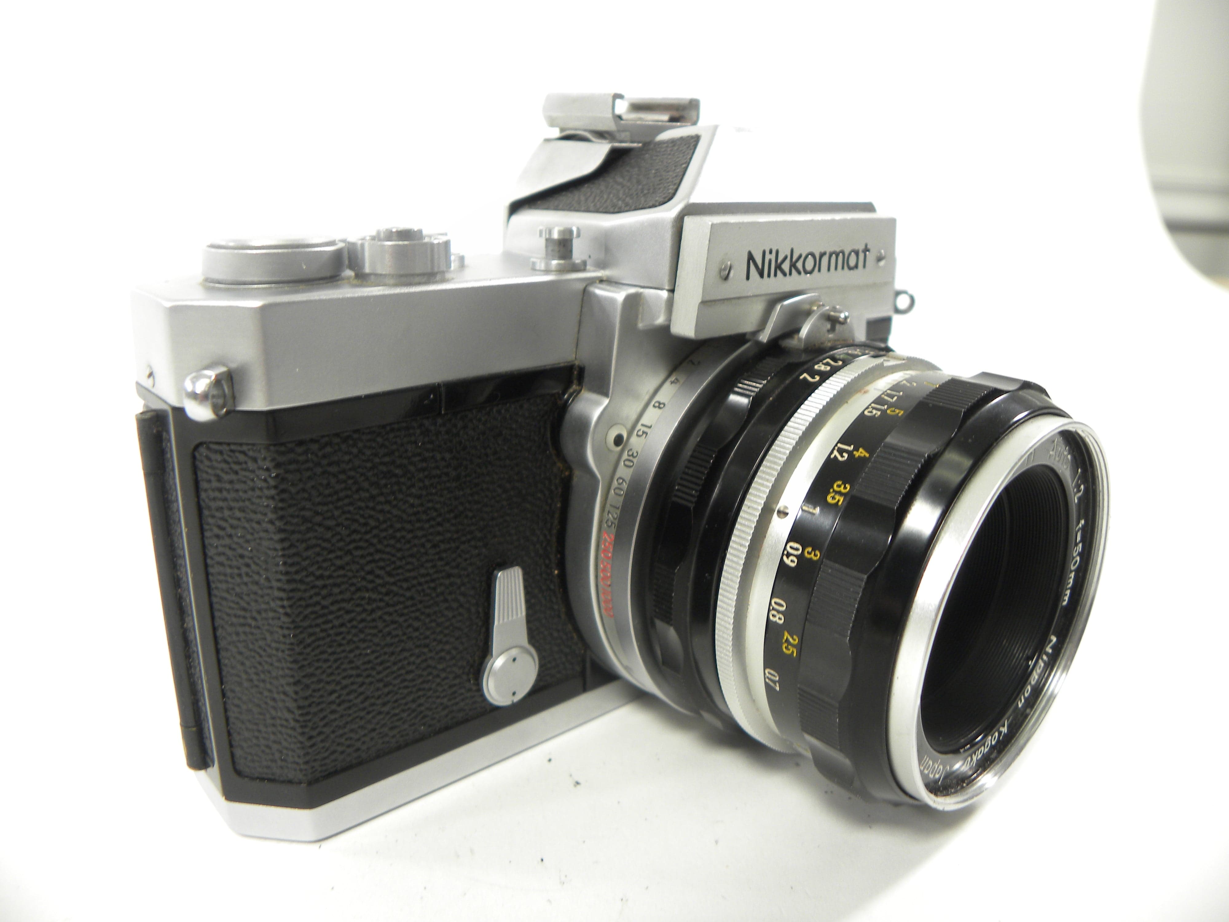 Nikon Nikkormat FTN 35mm SLR with 50mm f/2 Nikkor-H Auto Lens