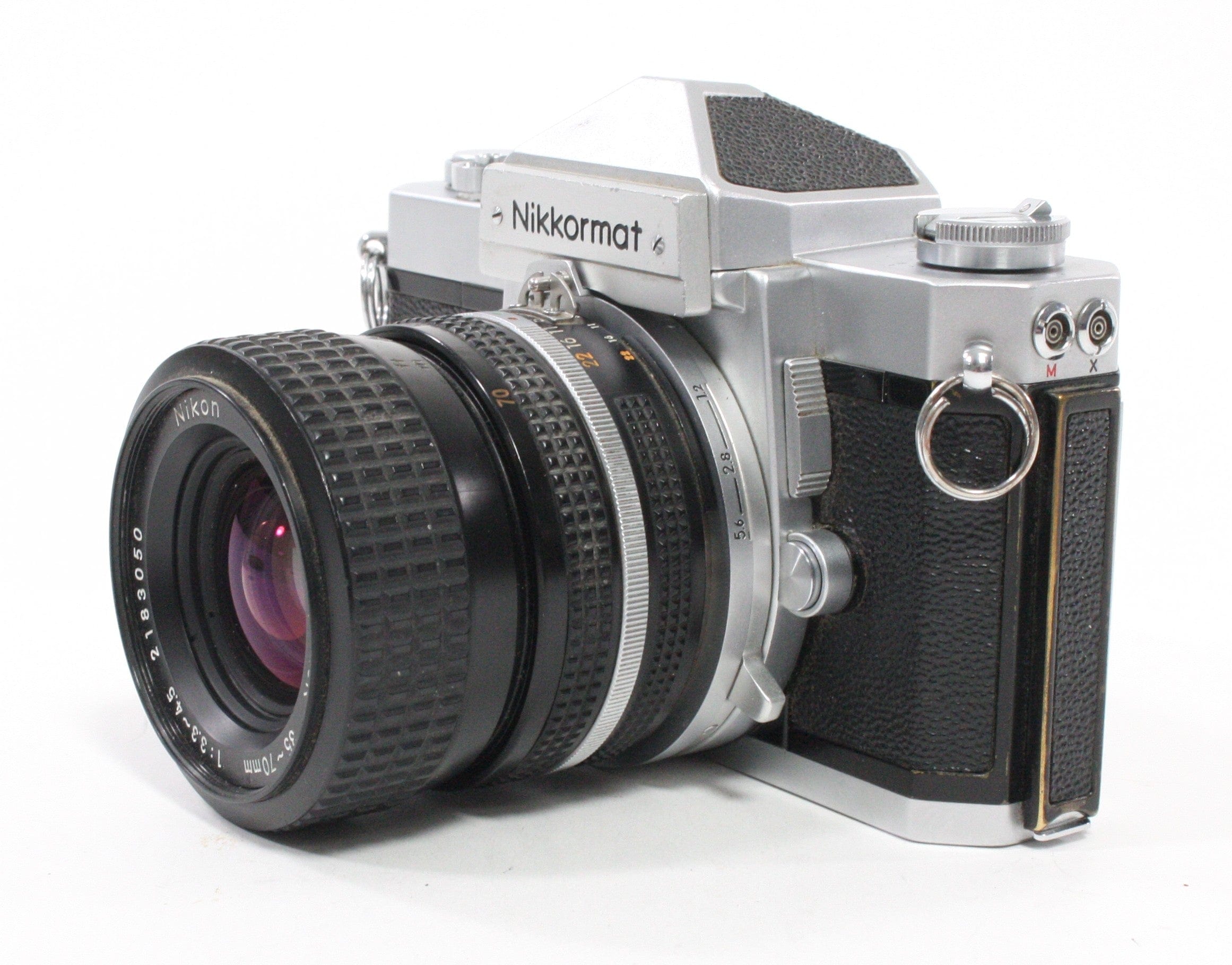 Nikon Nikkormat FT 35mm SLR Camera w/Nikon 35-70mm f/3.5-4.5 Lens