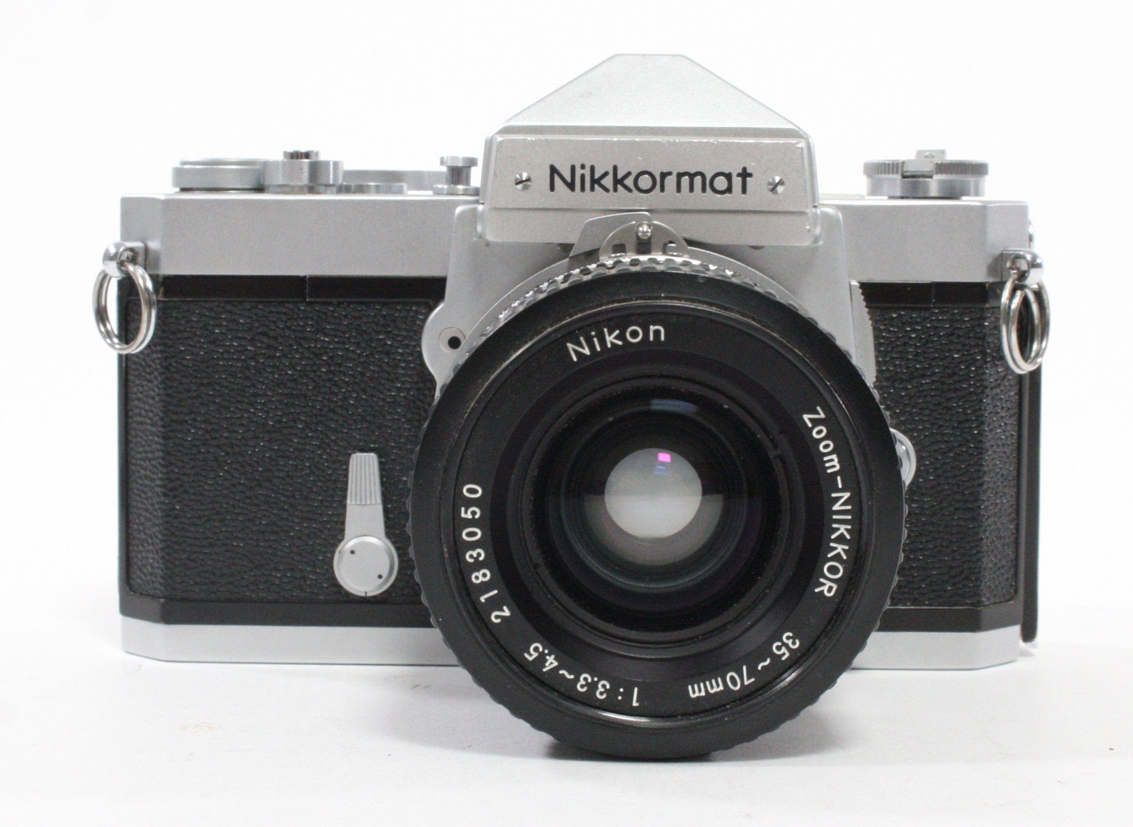 Nikon Nikkormat FT 35mm SLR Camera w/Nikon 35-70mm f/3.5-4.5 Lens