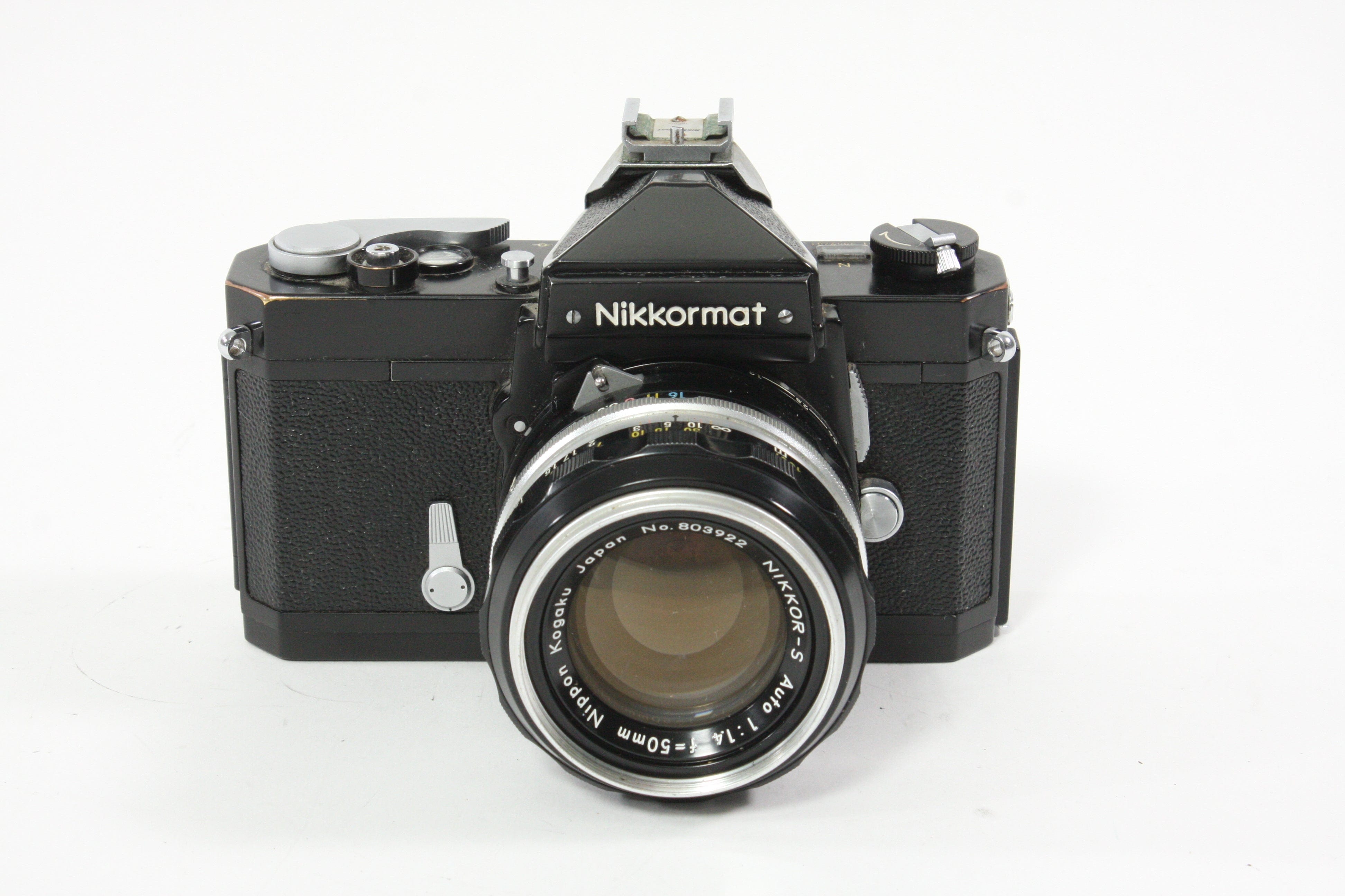 Nikon Nikkormat FT Black w/Nikkor-S 50mm F1.4 Non-AI