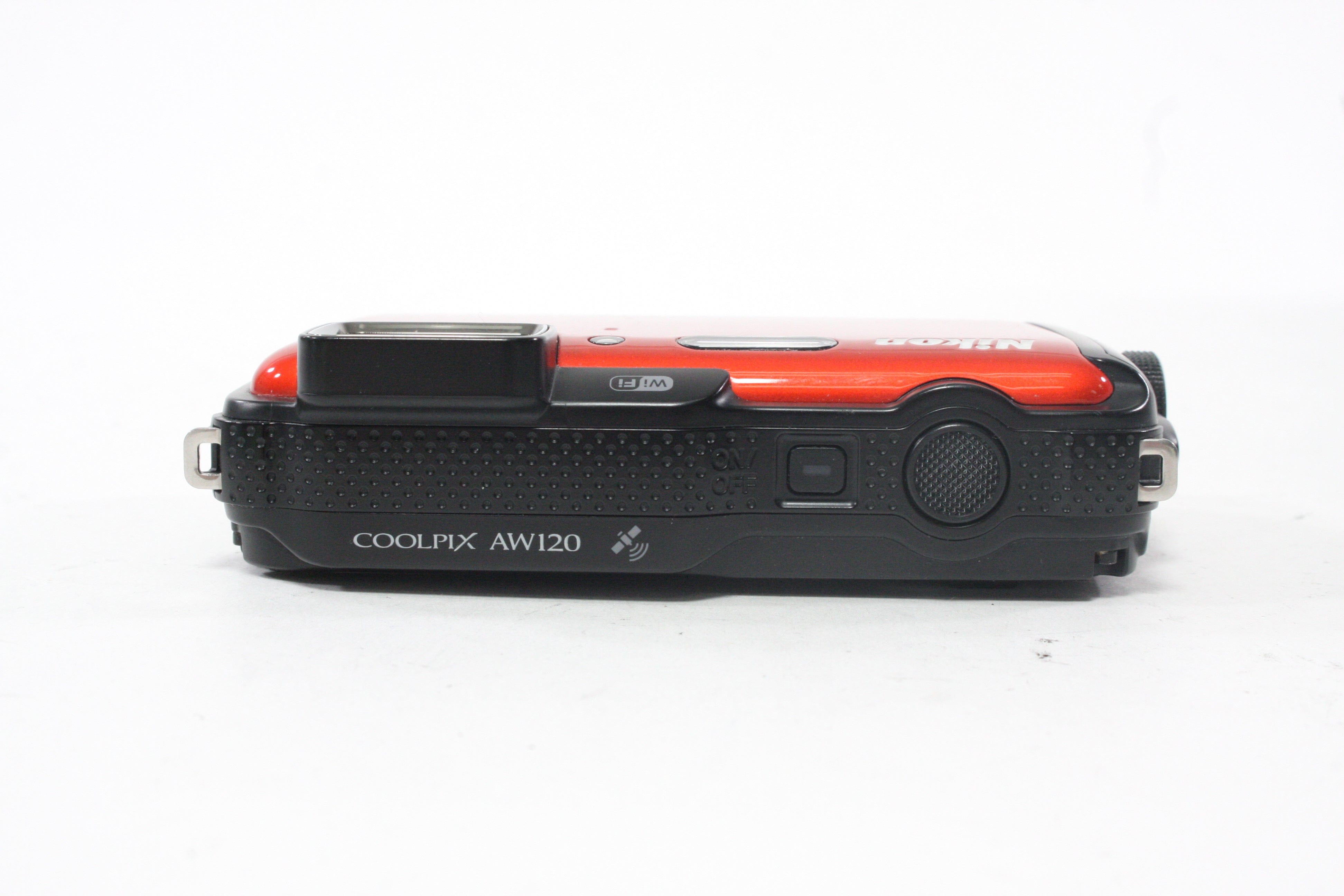 Nikon Waterproof Coolpix AW120 Digital Point-and-Shoot Camera 5x Zoom (Orange)