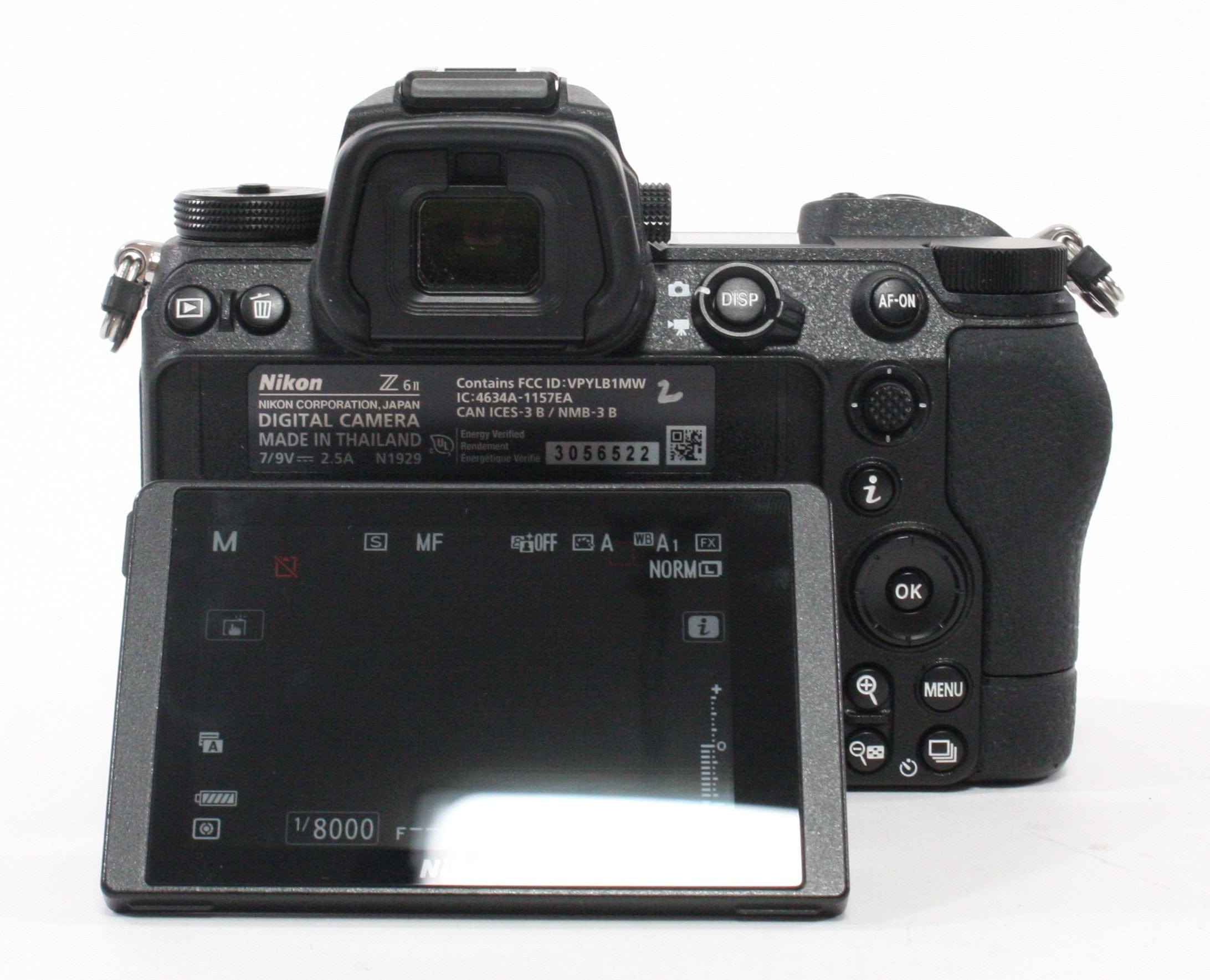 Nikon Z6 II Digital Camera with Shutter Count 17,744