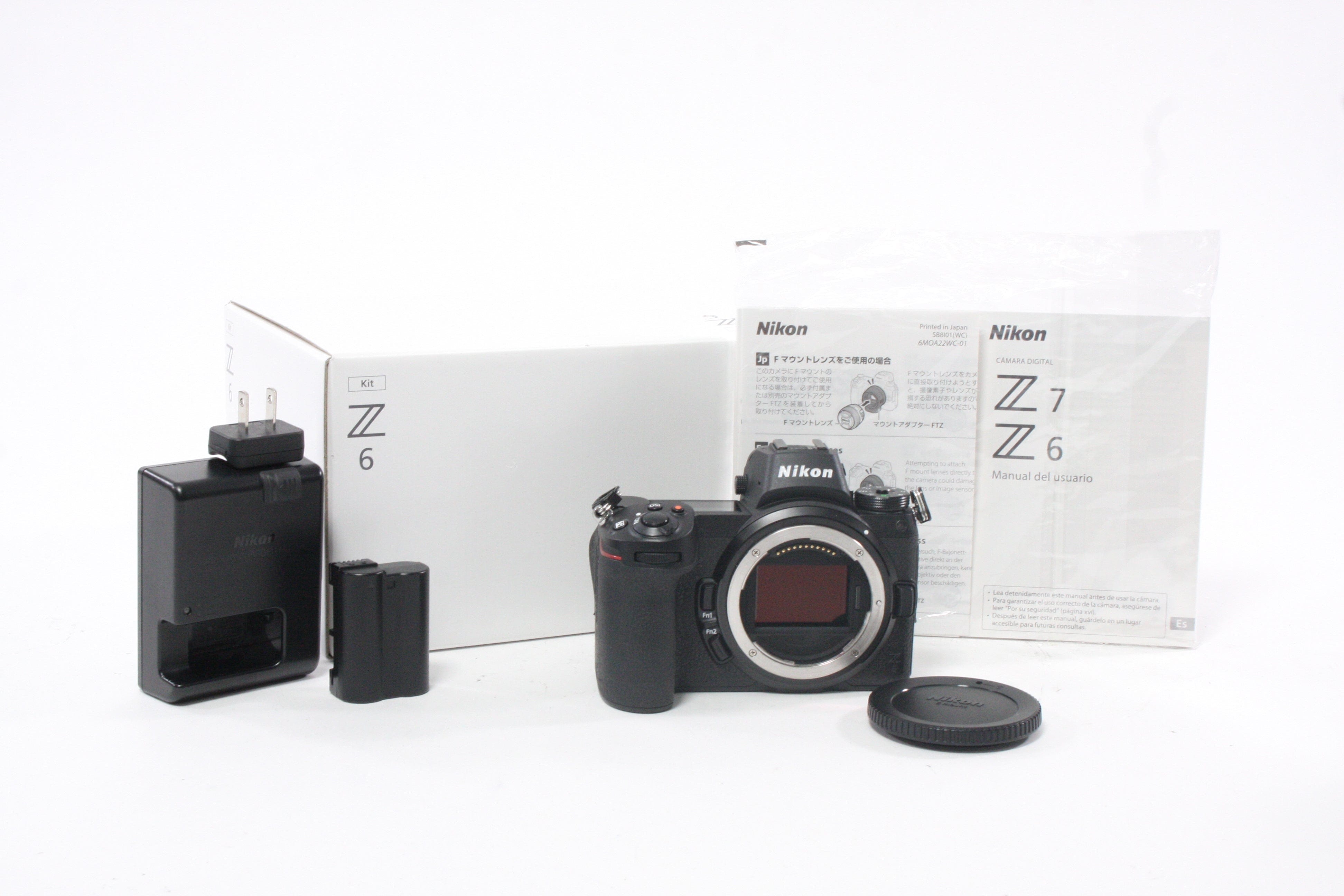 Nikon Z6 Mirrorless Digital Camera with Shutter Count 12,718