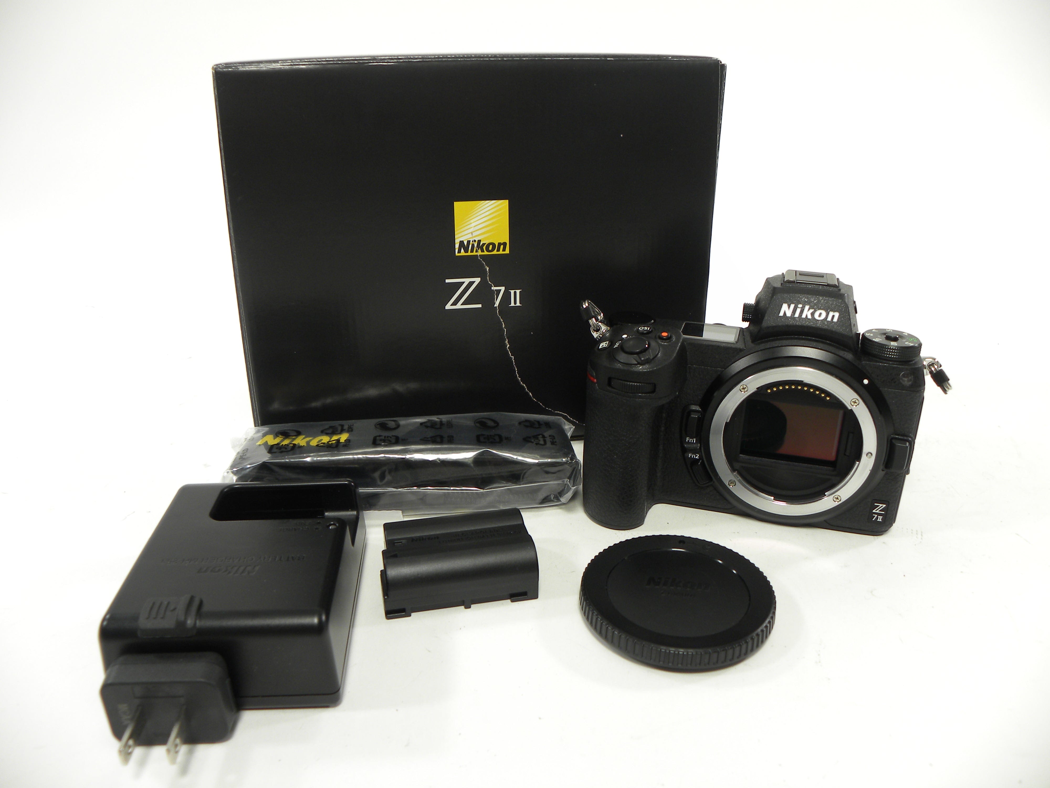 Nikon Z7 II 45.7mp Mirrorless Digital Camera body only Shutter Ct. 10,271
