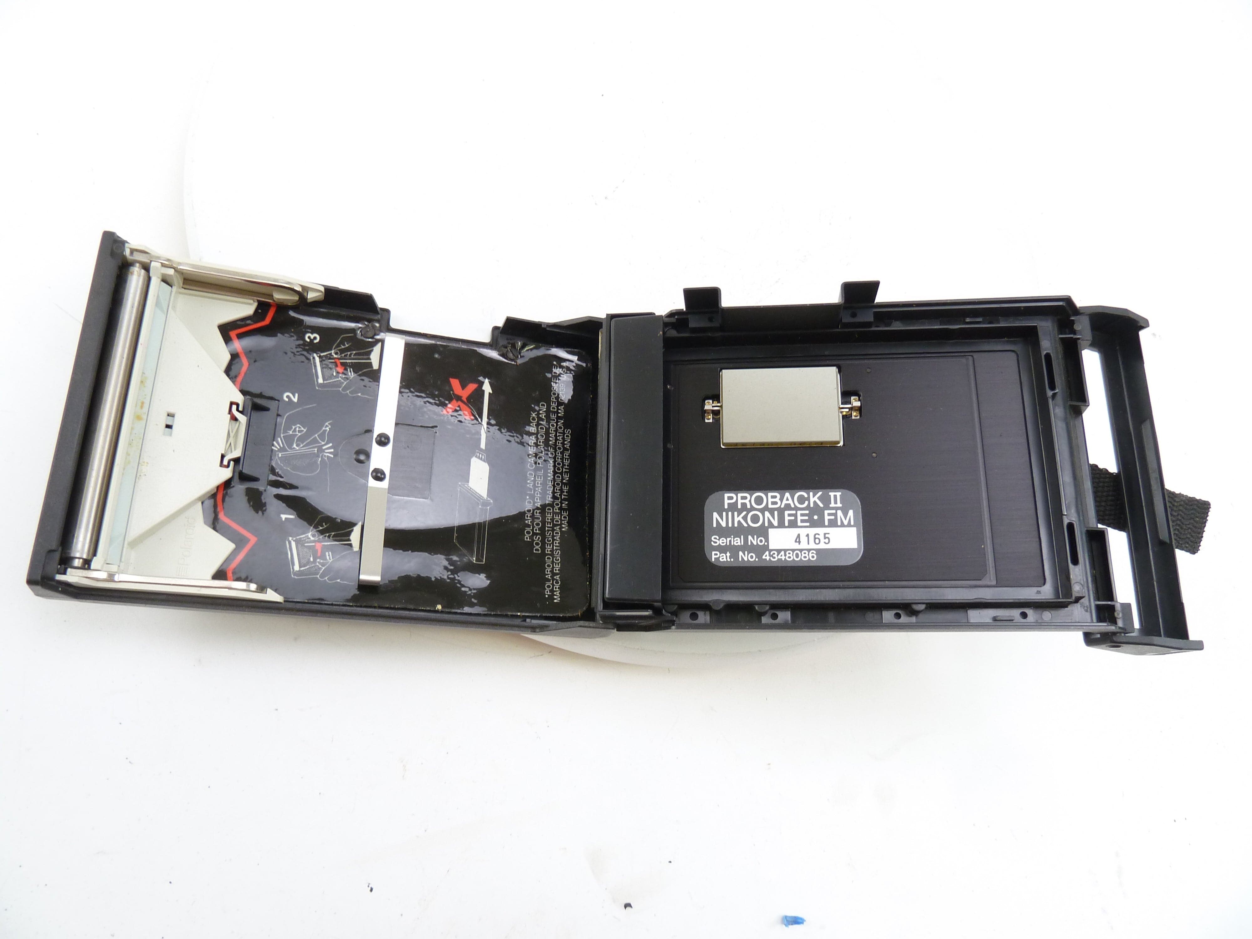 NPC Polaroid Back for Nikon FE or FM Cameras