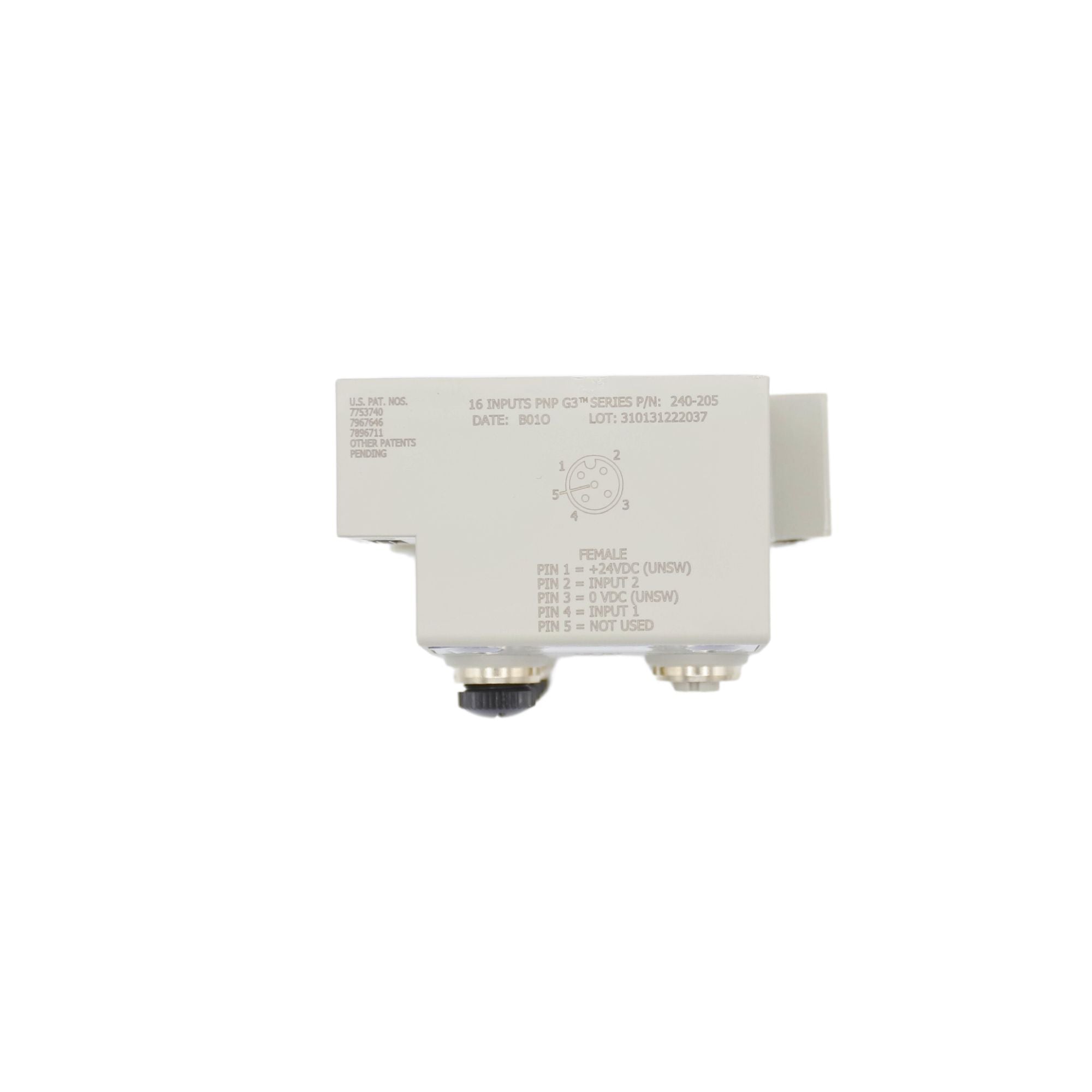 Numatics | Aventics Manifold part G3 16-Inputs PNP Digital 5 Pin Micro Connector | 240-205
