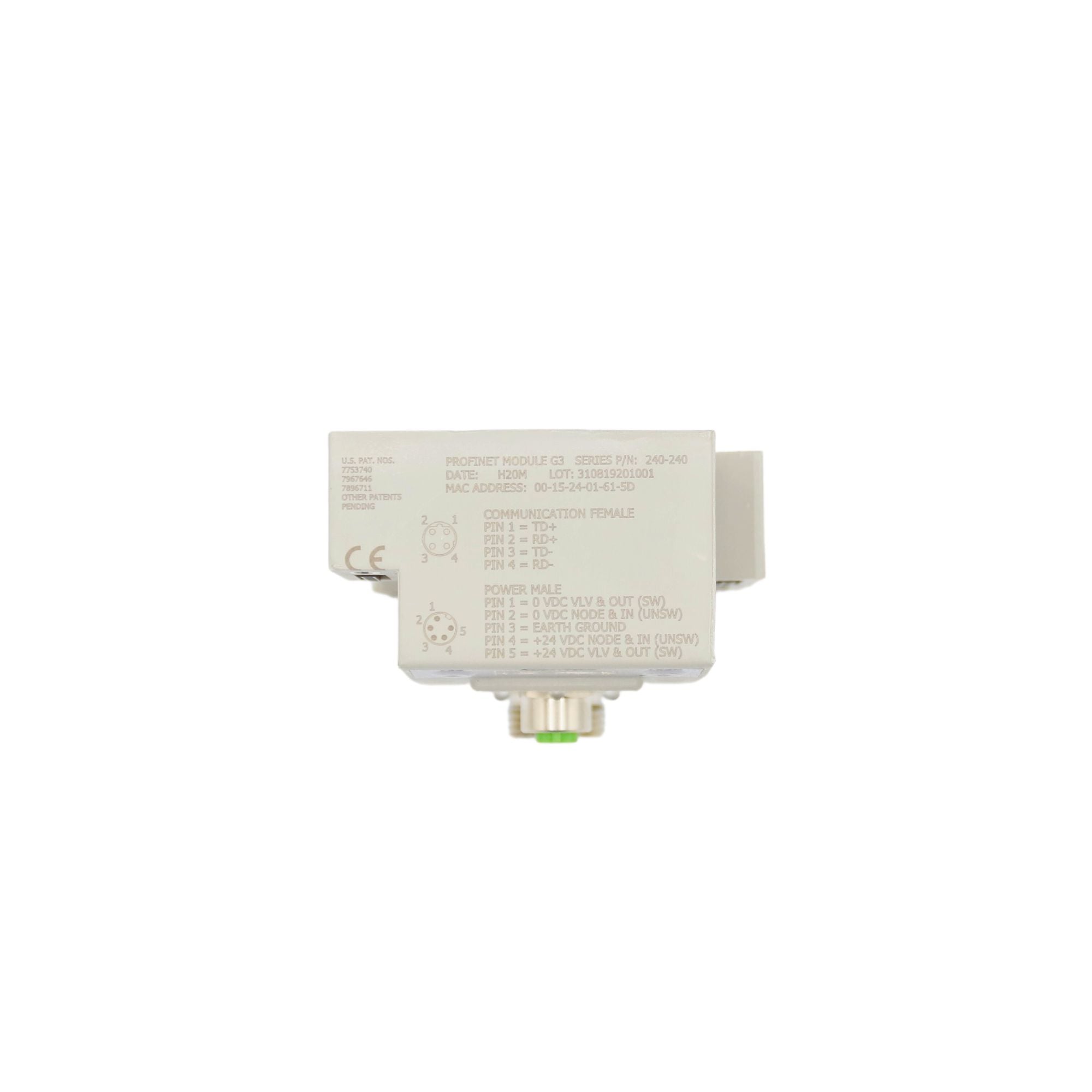Numatics | Aventics Manifold part G3 Profinet node | 240-240