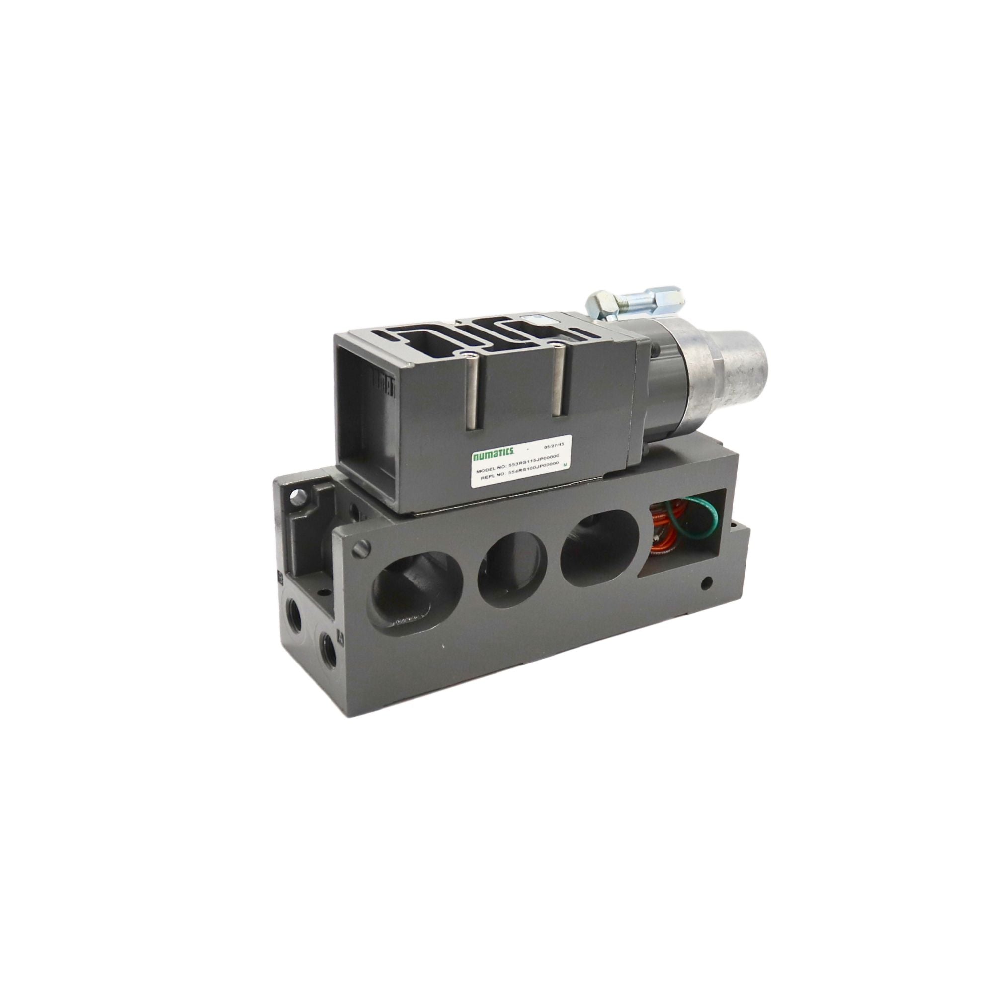 Numatics | Aventics Sandwich Regulator/Manifold MK55/SPA55 Series SGL PR 10-130PSI 3/8 in NPT | 553RS115JP00000