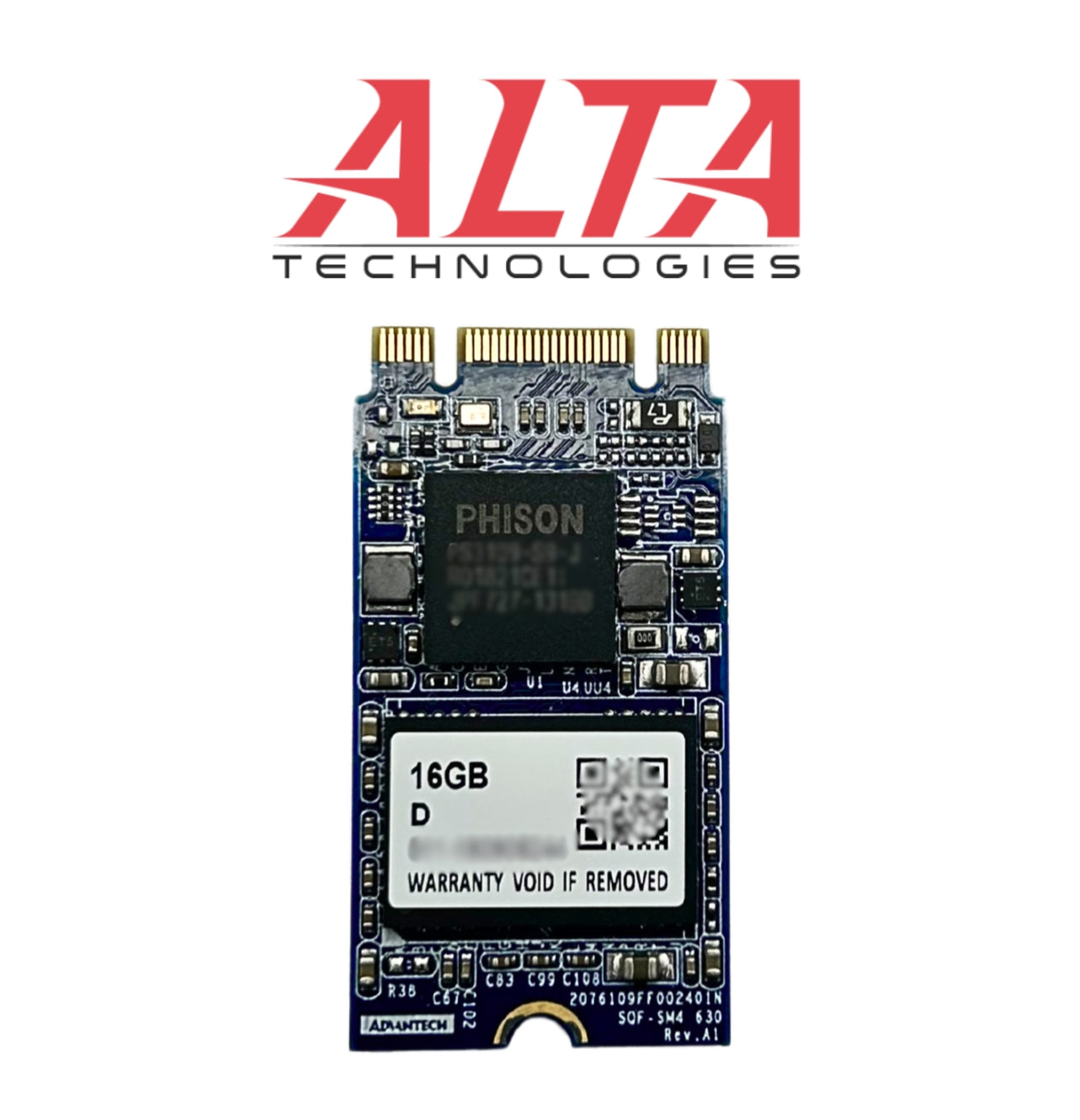 ADVANTECH SQF-SM4U2-16G-9NB Nimble 16GB SATA-600 M.2 (2242)