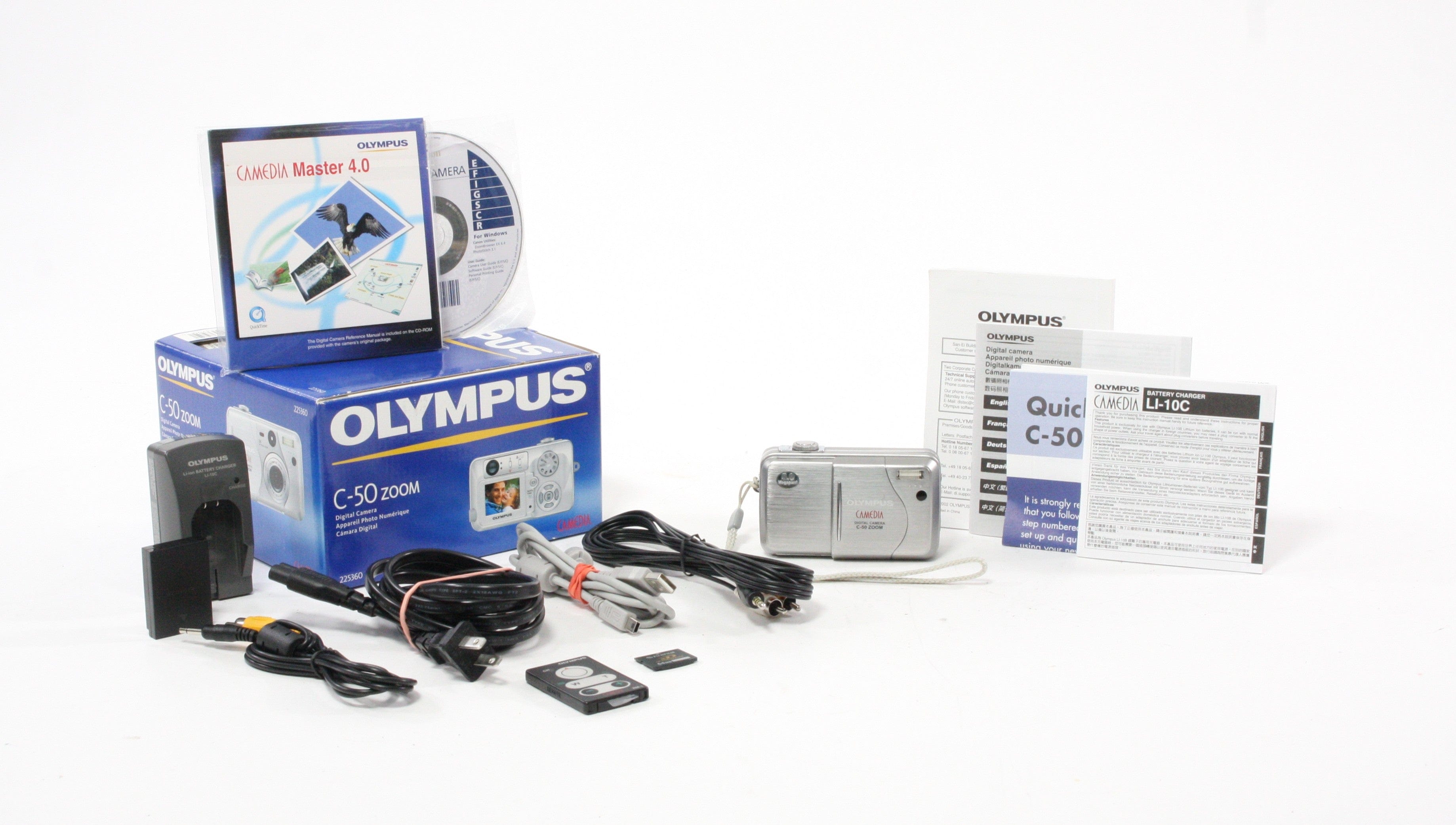 Olympus C-50 Zoom Digital Point-and-Shoot Camera 12x Zoom 5.0mp