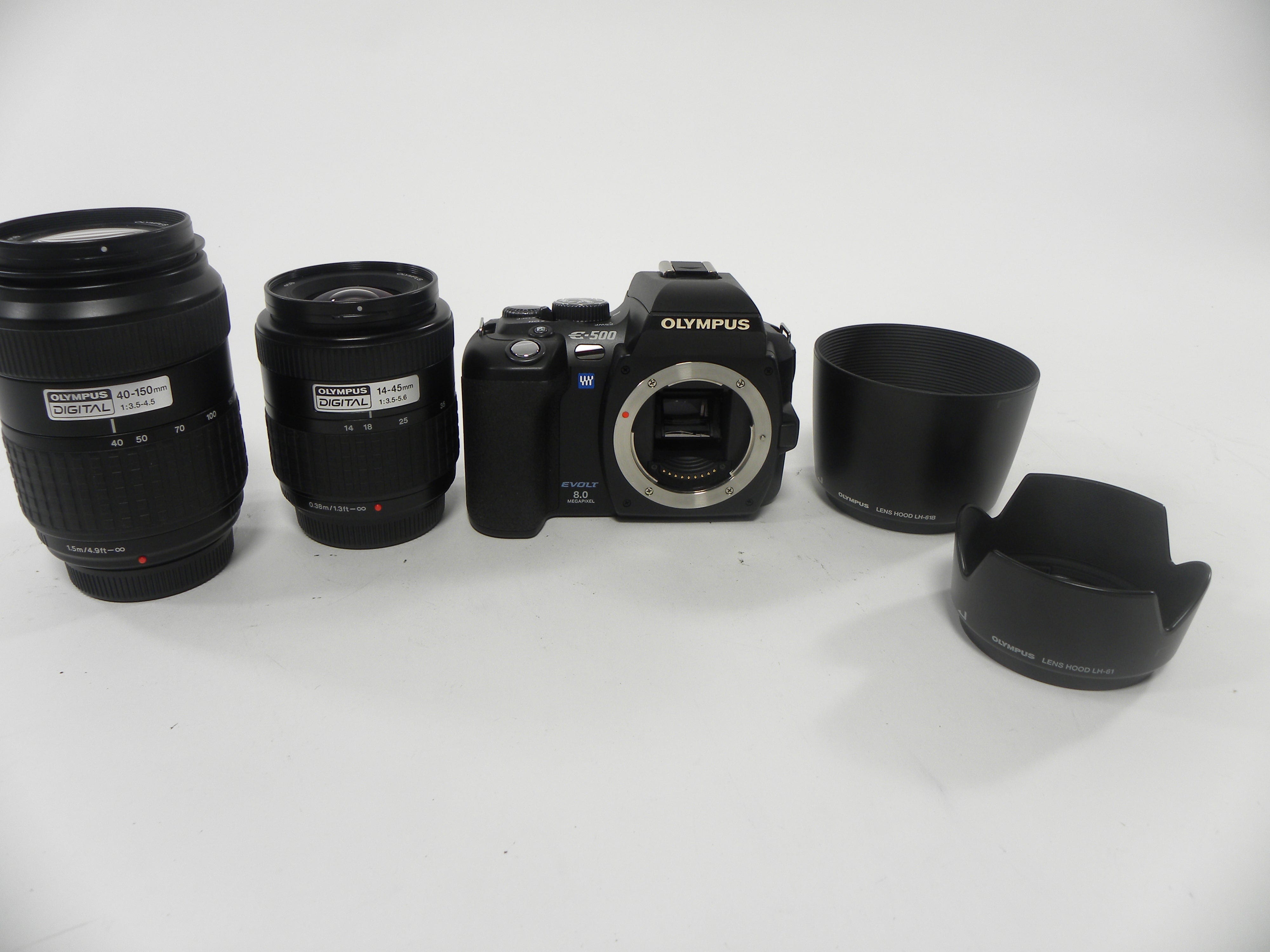 Olympus Evolt E-500 8.0mp Digital Dual Lens Kit