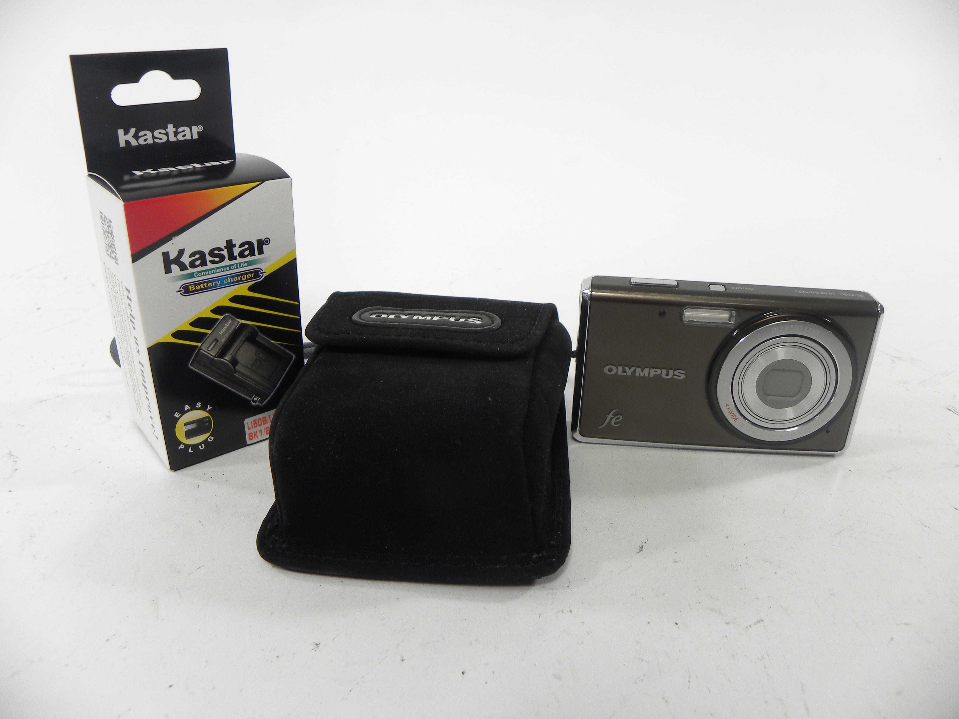Olympus FE-4020 14mp Digital Camera (Brown)