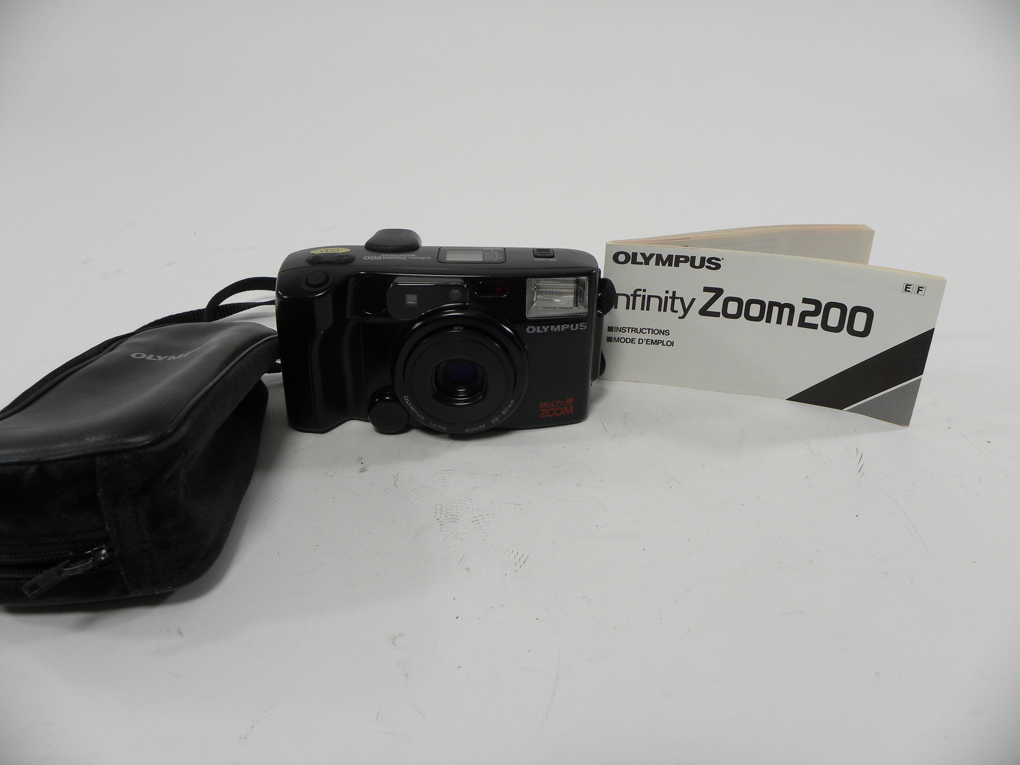 Olympus Infinity 200 Quartz Date 35mm Point-and-Shoot Camera