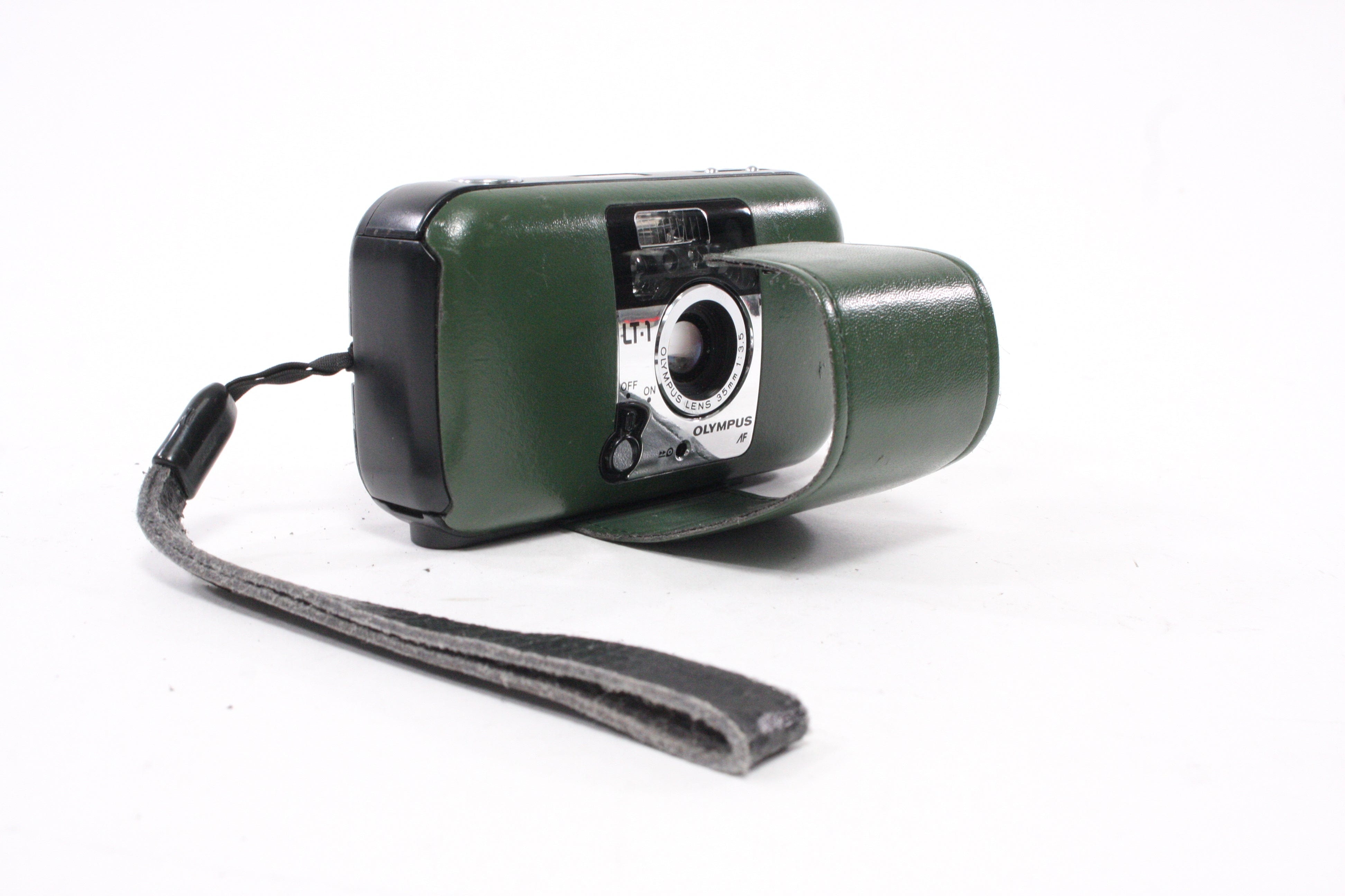 Olympus LT-1 35mm Camera (Green Leather)