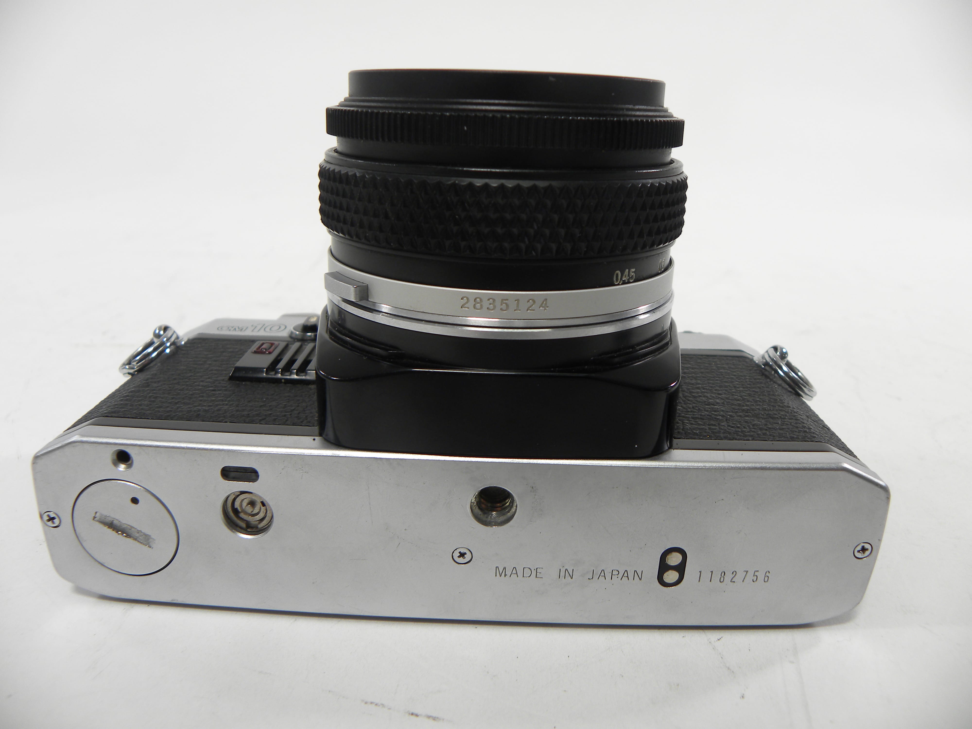 Olympus OM-10 35mm SLR w/Zuiko MC Auto-S 50mm f1.8