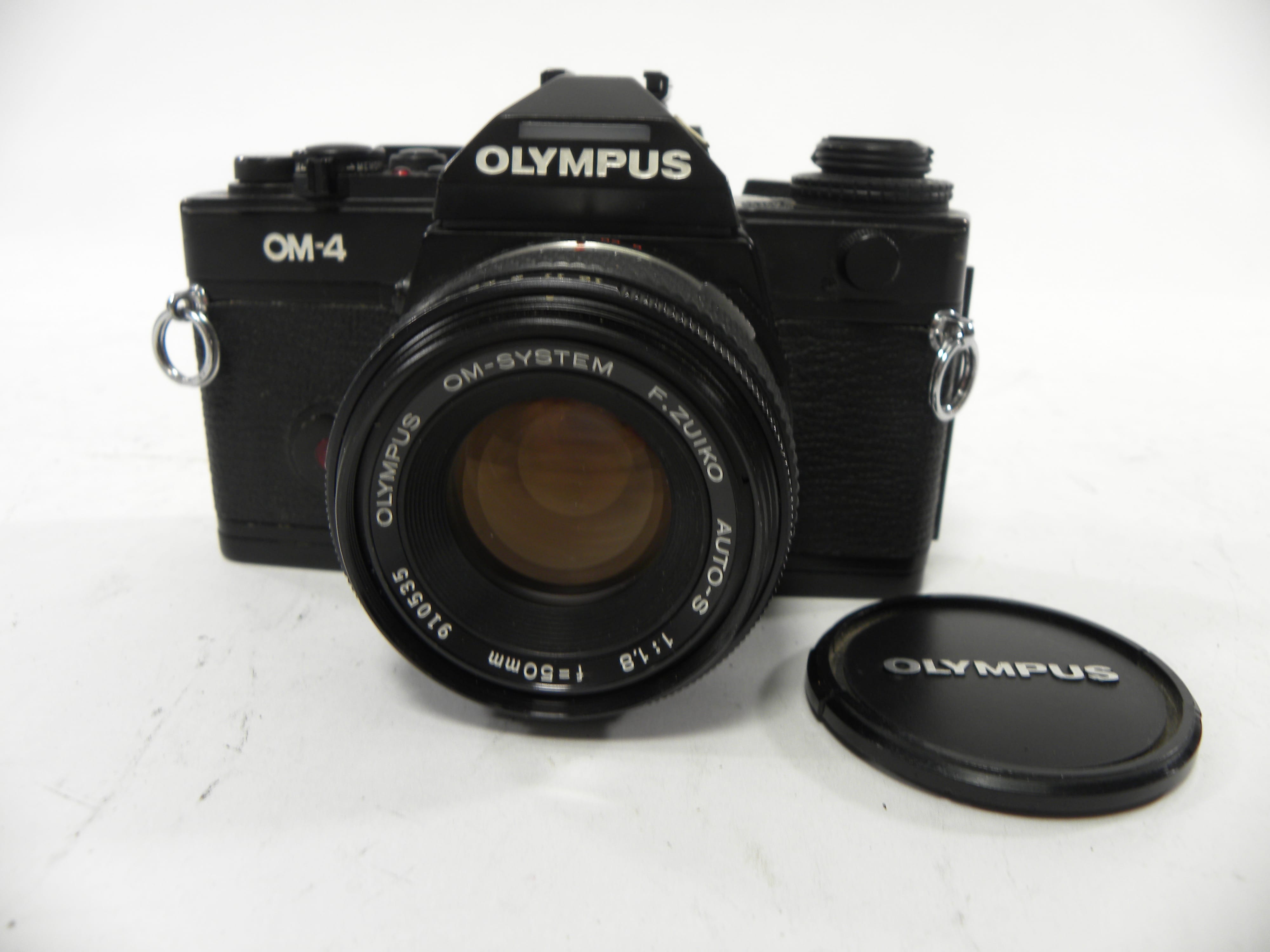 Olympus OM-4 35mm SLR w/F. Zuiko Auto-S 50mm f1.8
