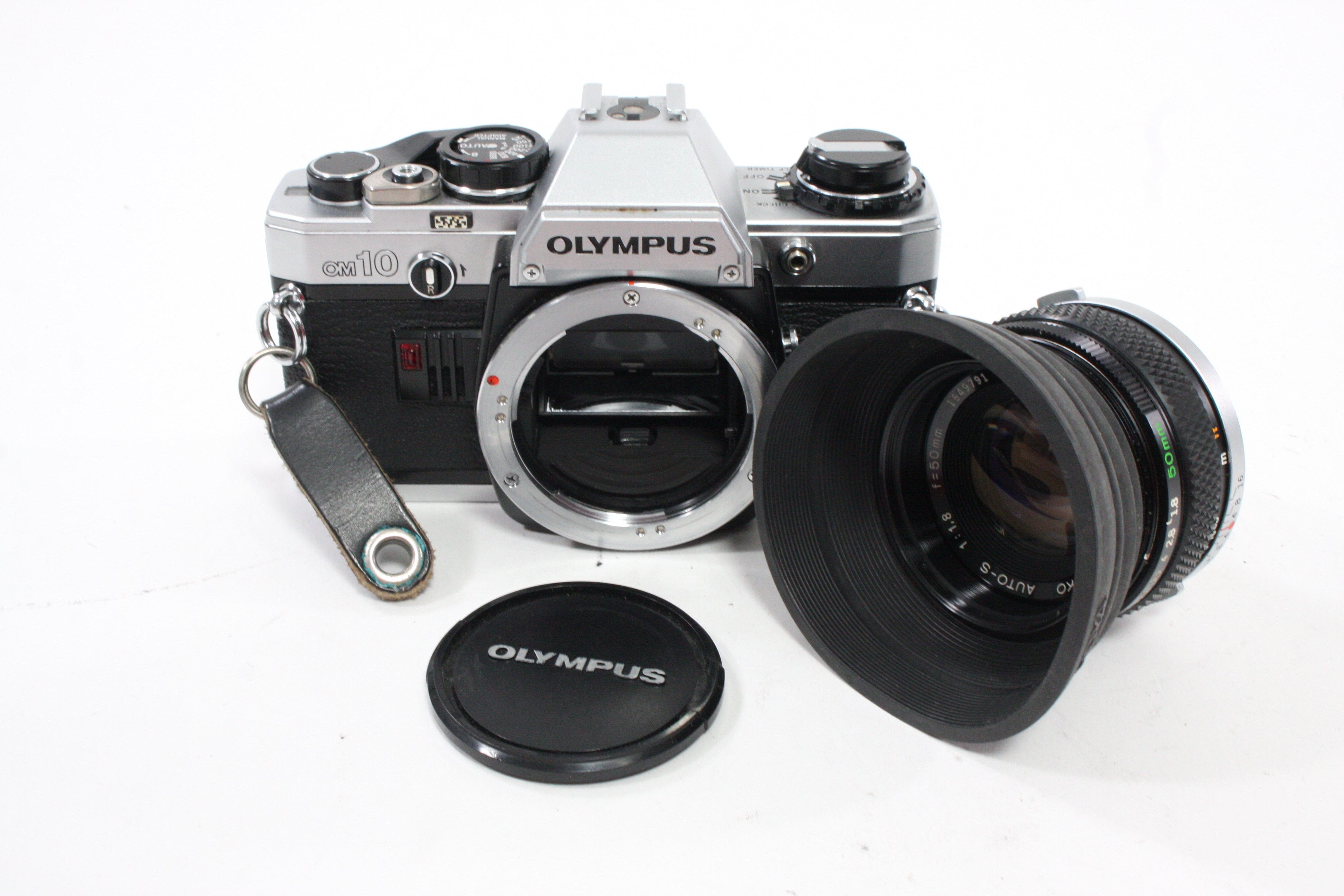 Olympus OM10 35mm SLR Camera with 50mm f/1.8 Lens