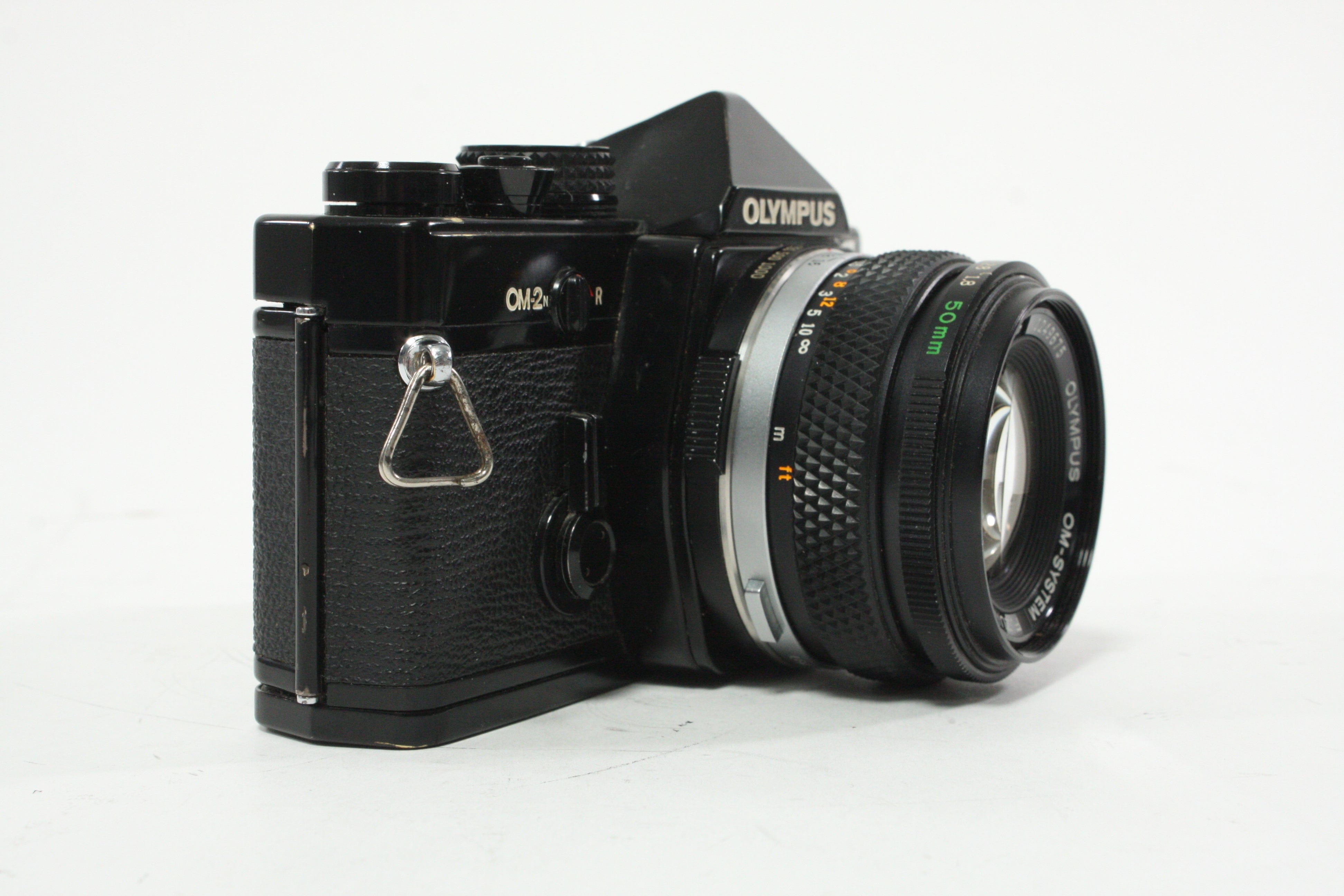 Olympus OM2n 35mm SLR Camera with 50mm f/1.8 Lens