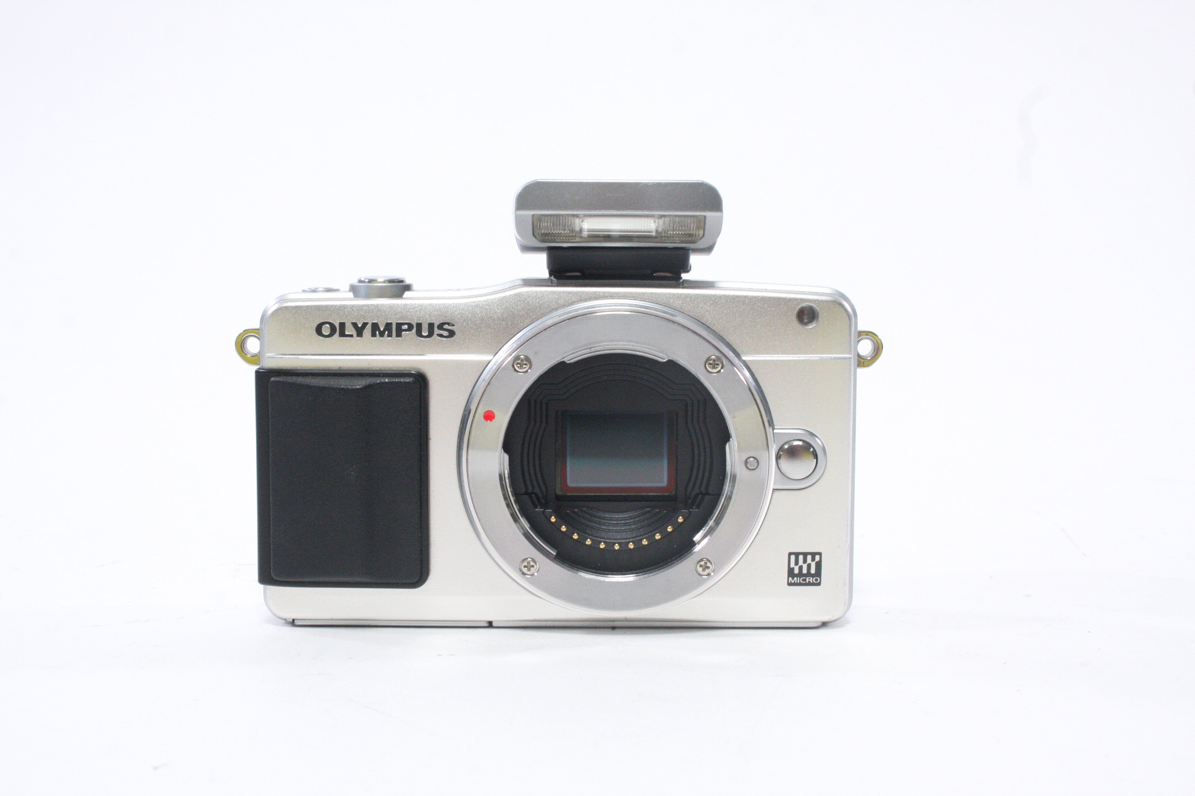Olympus Pen Mini E-PM2 Digital Mirrorless Camera with Flash Shutter Count 4,448