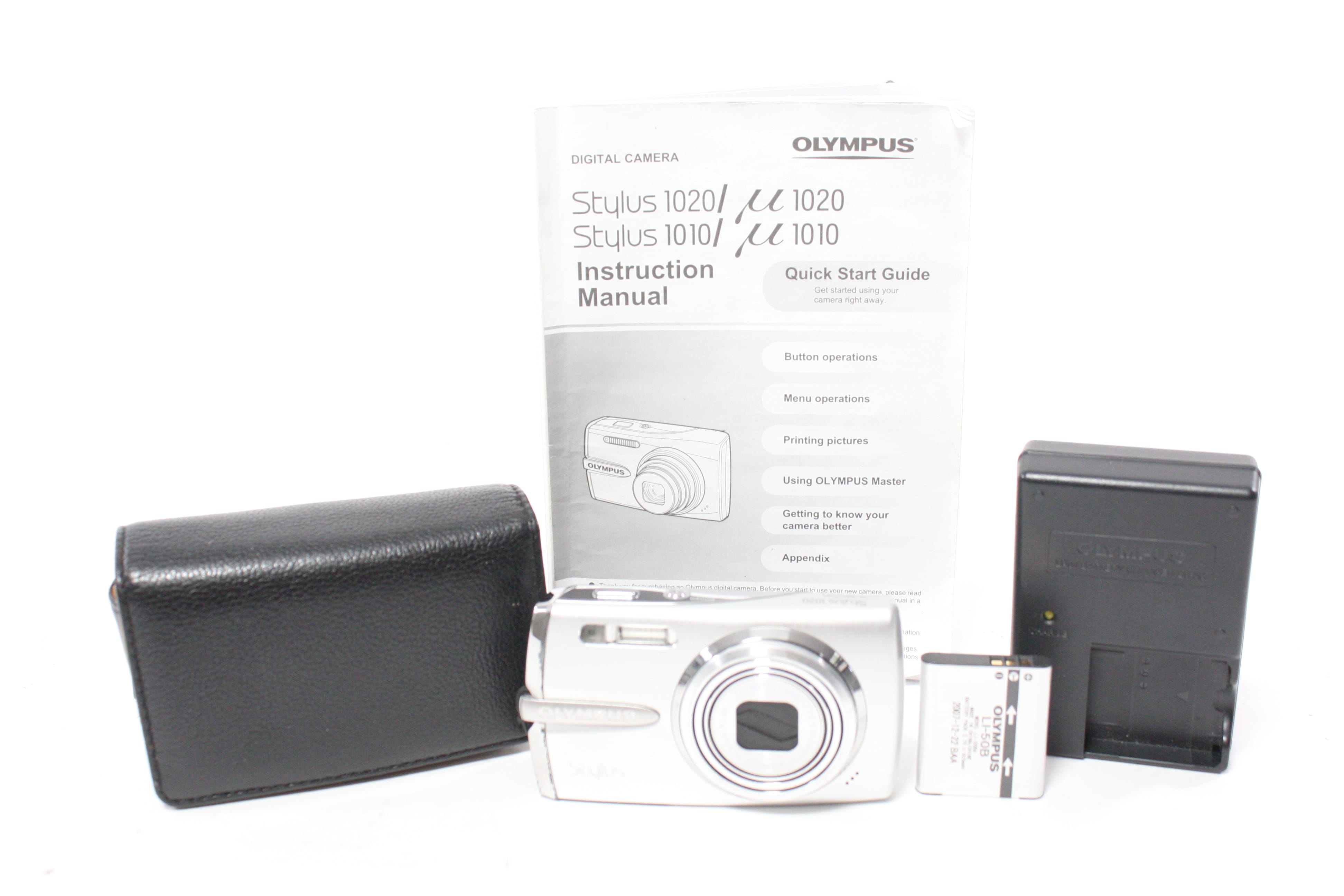 Olympus Stylus 1020 Digital Point and Shoot Camera 7x Zoom 10.1mp