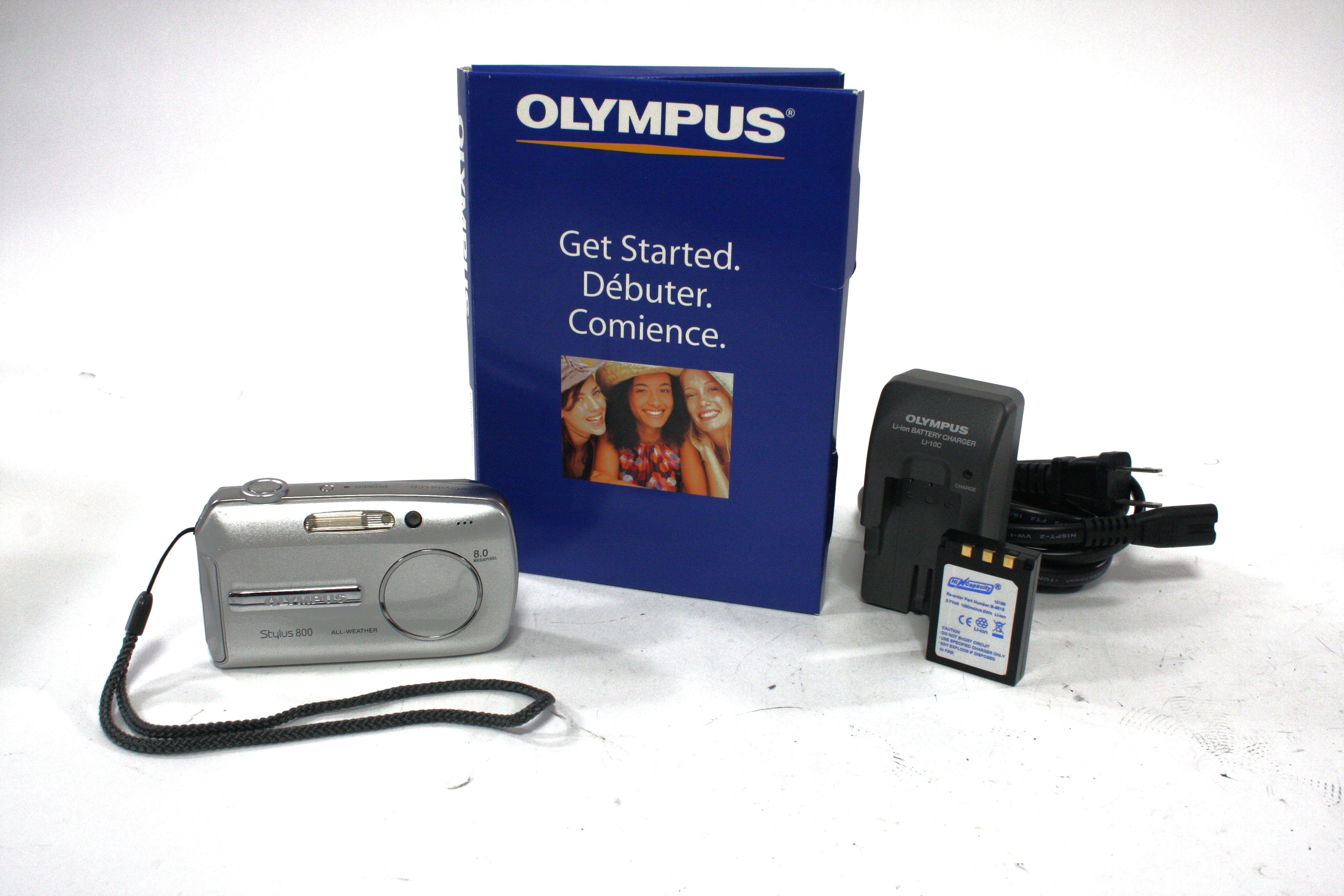 Olympus Stylus 800 All-Weather Digital Camera 3x Zoom 8.0mp