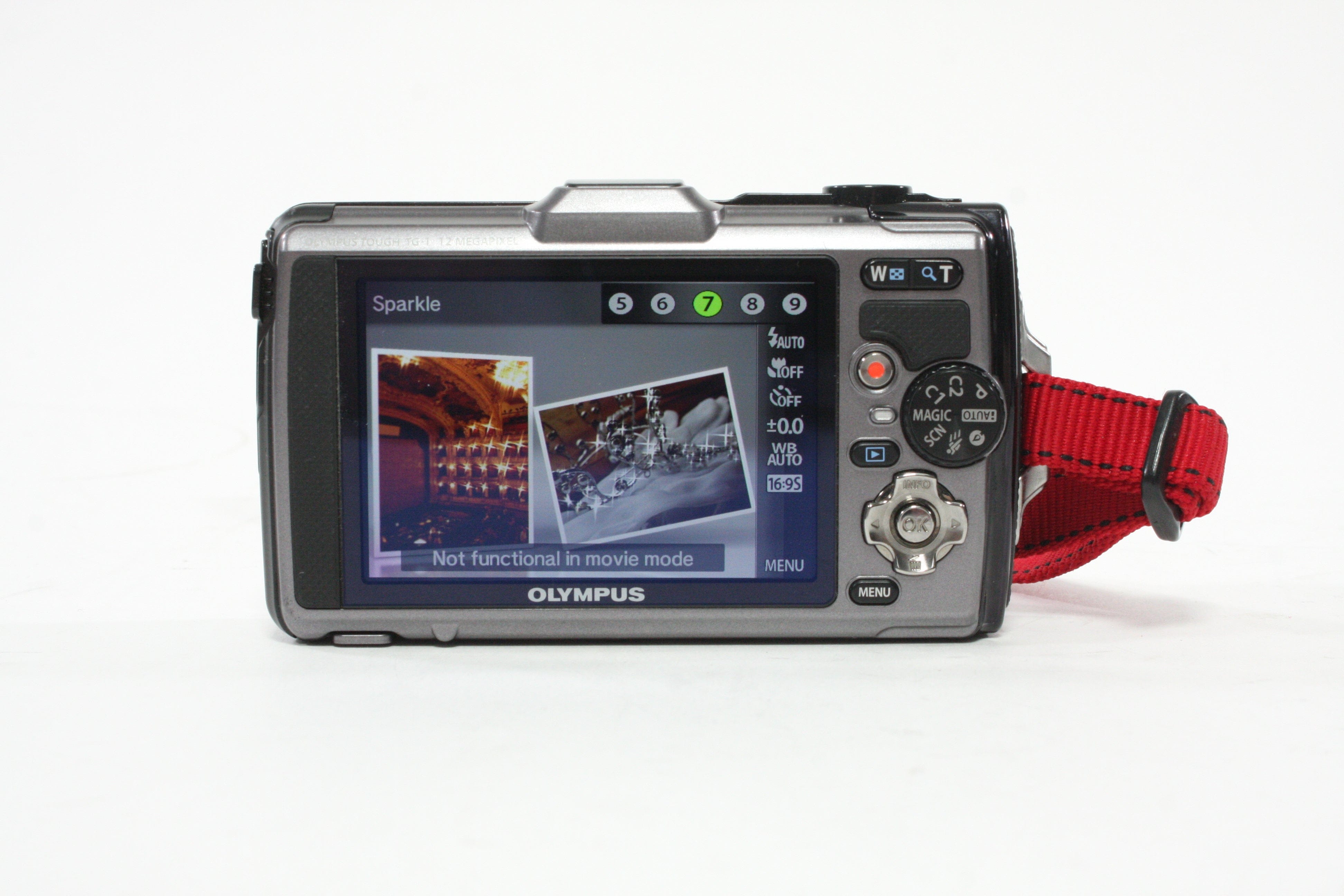 Olympus Tough TG-1 Digital Point-and-Shoot 4x Zoom 12.0mp