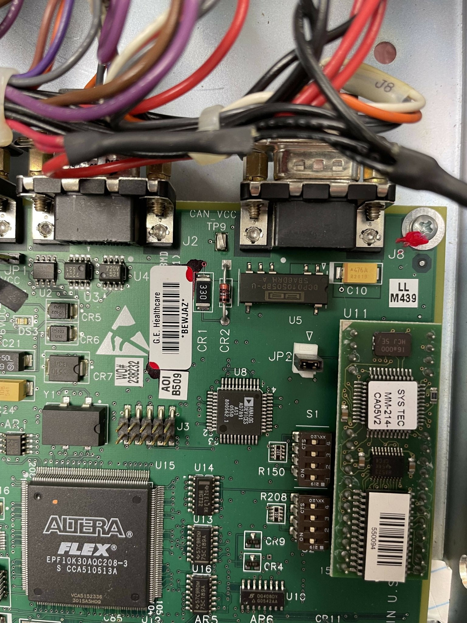 OTS I/O Board ASM (2331049-3 GE