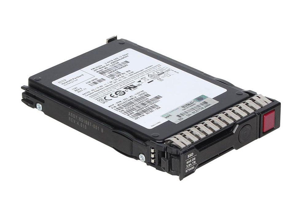 P06588-K21 HPE 3.84TB SAS 12Gbps Read Intensive DS 2.5-Inch Solid State Drive with Smart Carrier