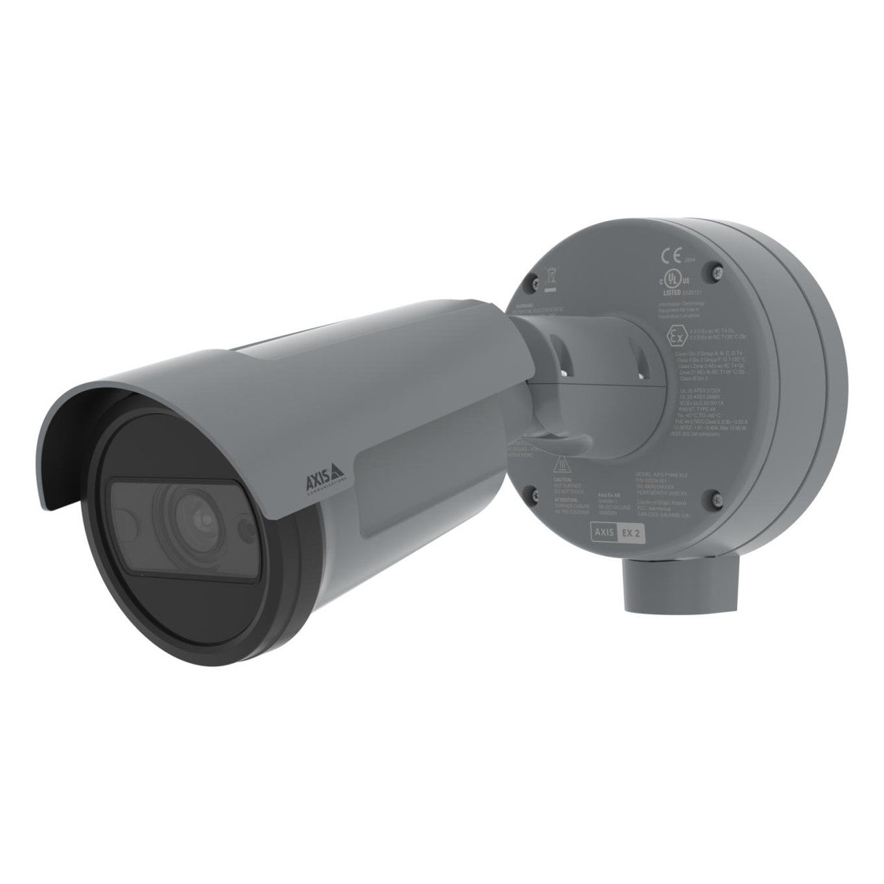 AXIS P1468-XLE 4K Explosion-Protected Night Vision Bullet IP Security Camera with Deep Learning, Motorized Lens - 02534-001 - 1