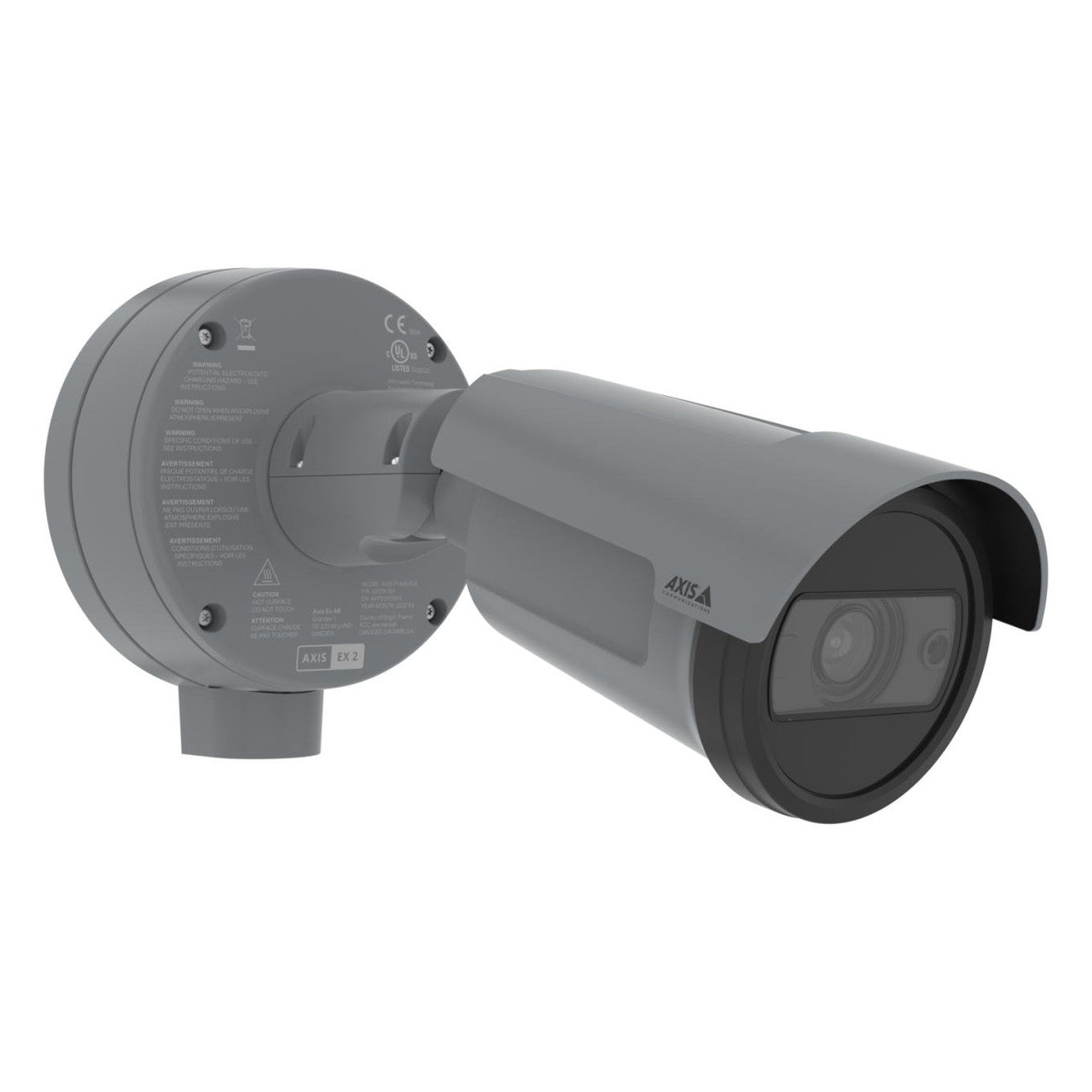 AXIS P1468-XLE 4K Explosion-Protected Night Vision Bullet IP Security Camera with Deep Learning, Motorized Lens - 02534-001 - 2