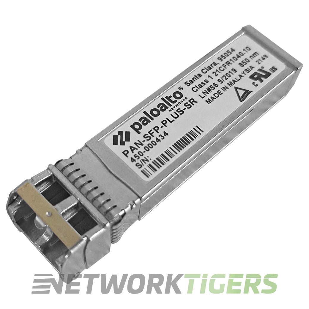 Palo Alto PAN-SFP-PLUS-SR 450-000434 10GB BASE-SR 850nm 300m LC SFP+ Transceiver