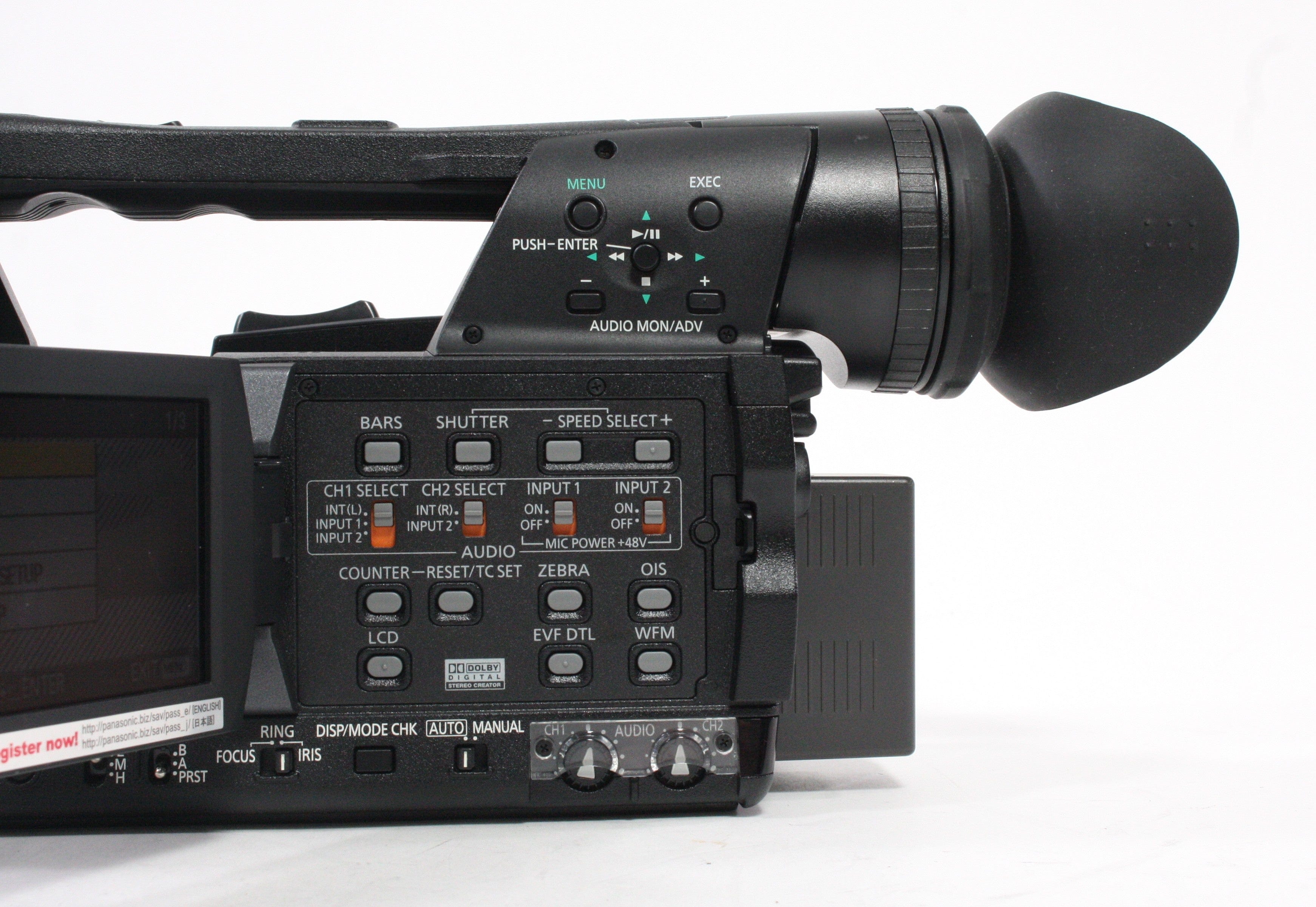 Panasonic AG-HMC150P AVCCAM HD 1080P Video Camera