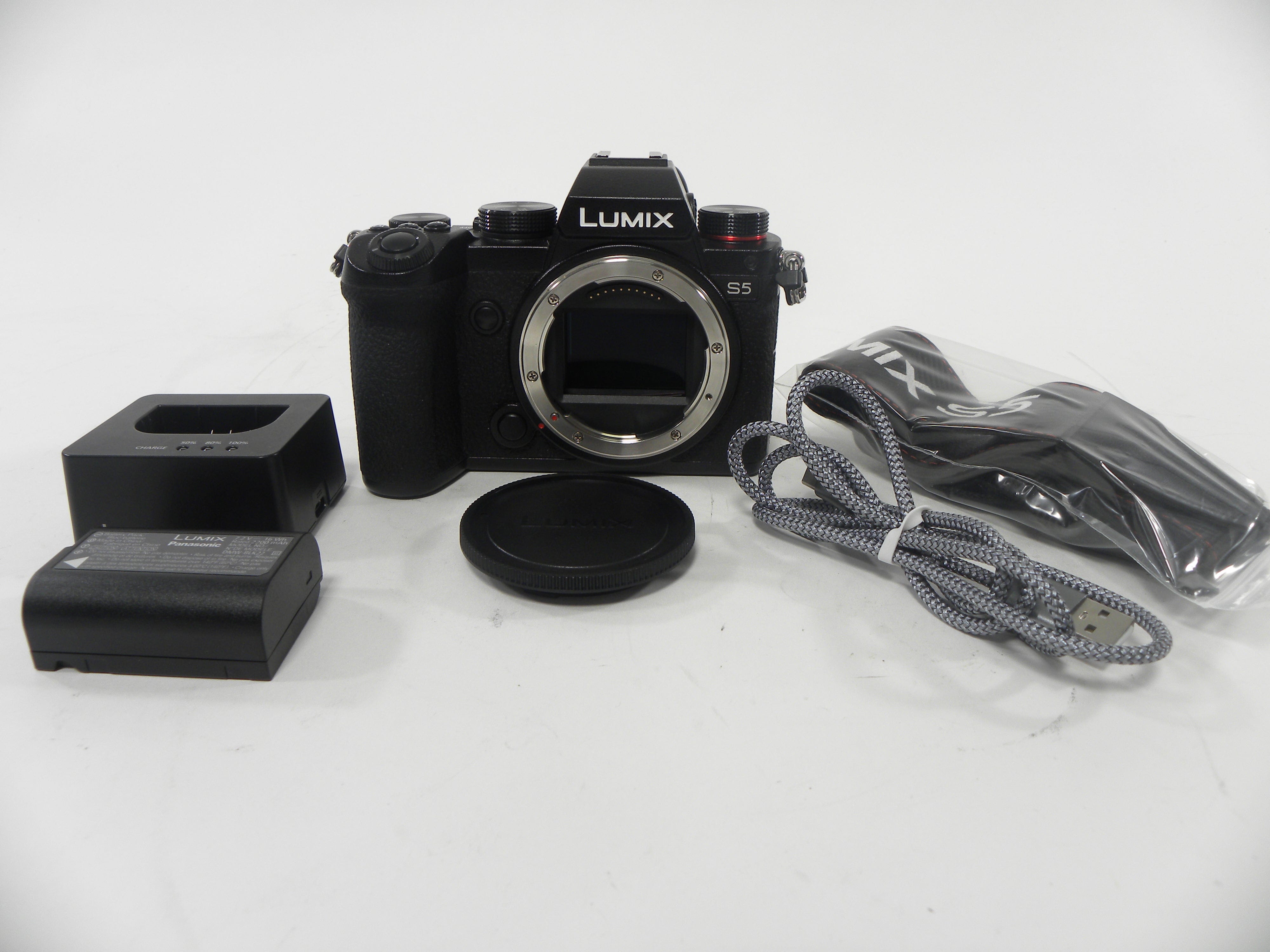 Panasonic DC-S5 24.2mp Digital Mirrorless Camera Body Only S/C 1,307
