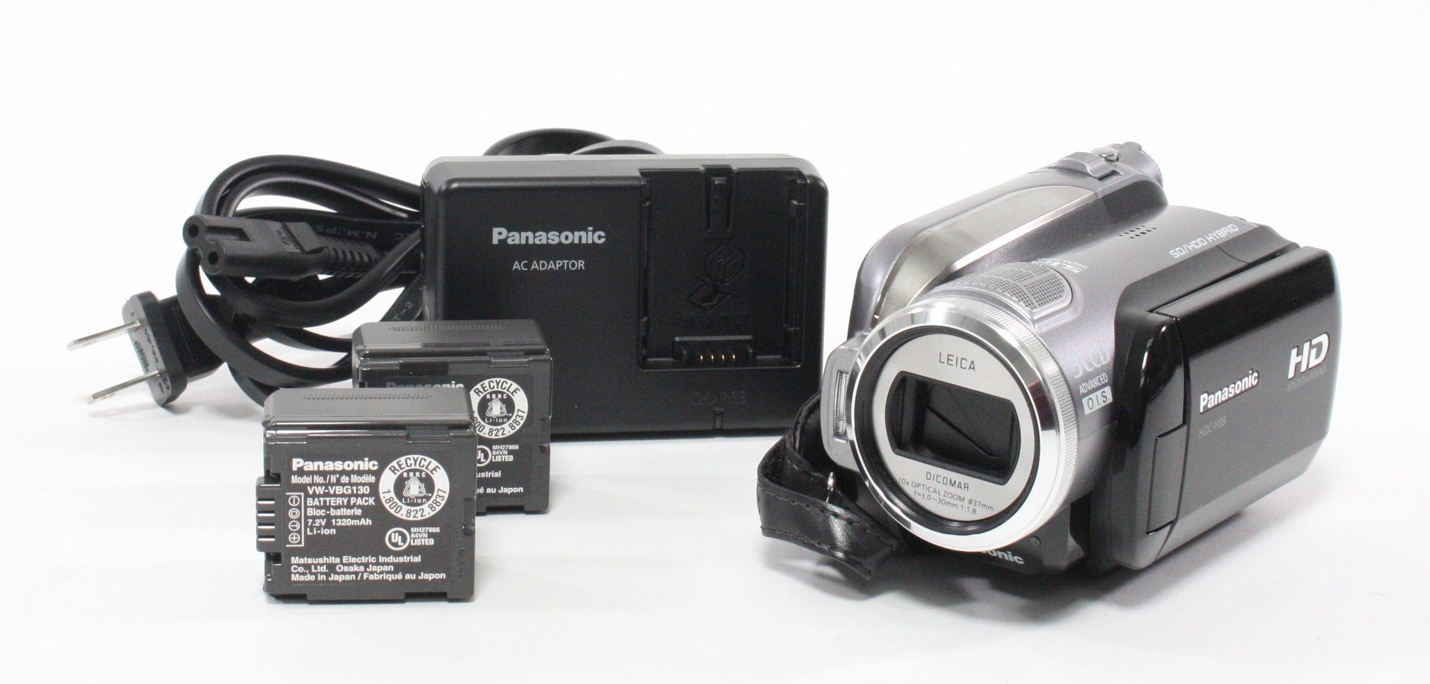 Panasonic HDC-HS9 Hard Drive and SD Card Camcorder