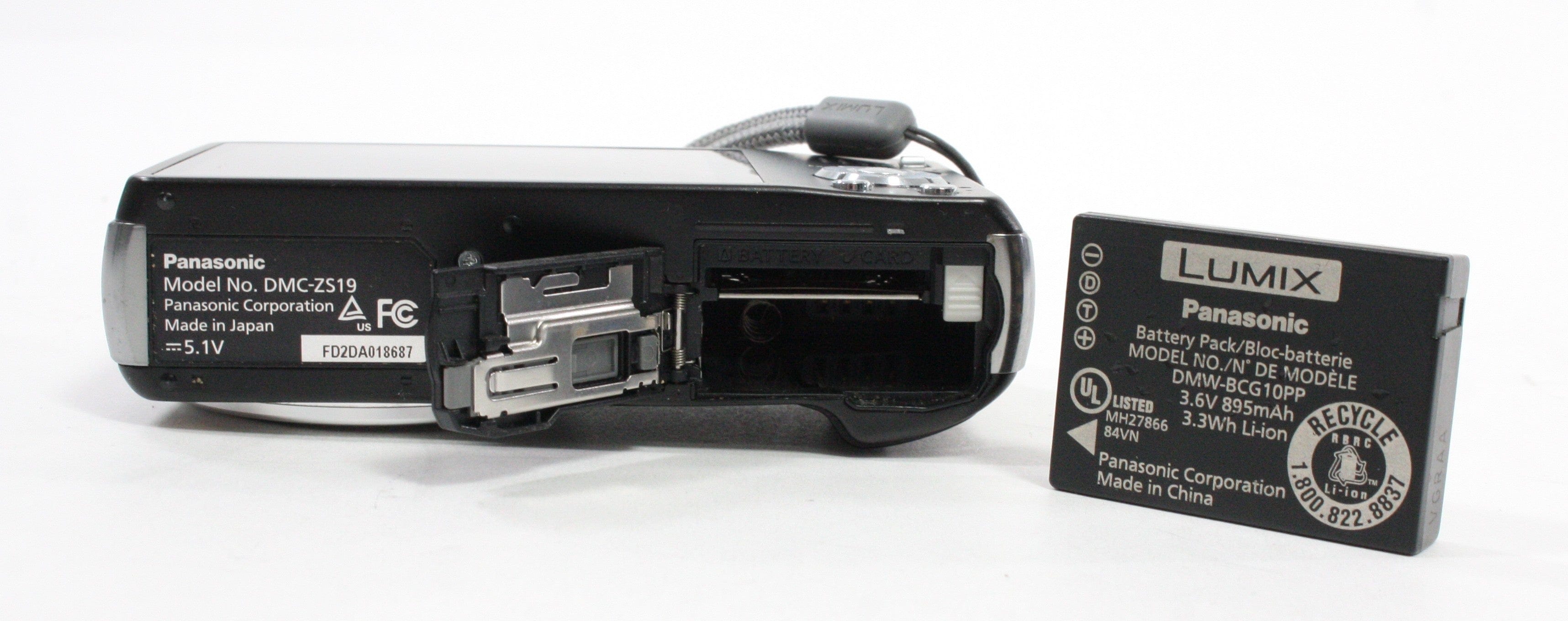 Panasonic Lumix DMC-2519 Point and Shoot Digital Camera 20x Zoom 14.1mp