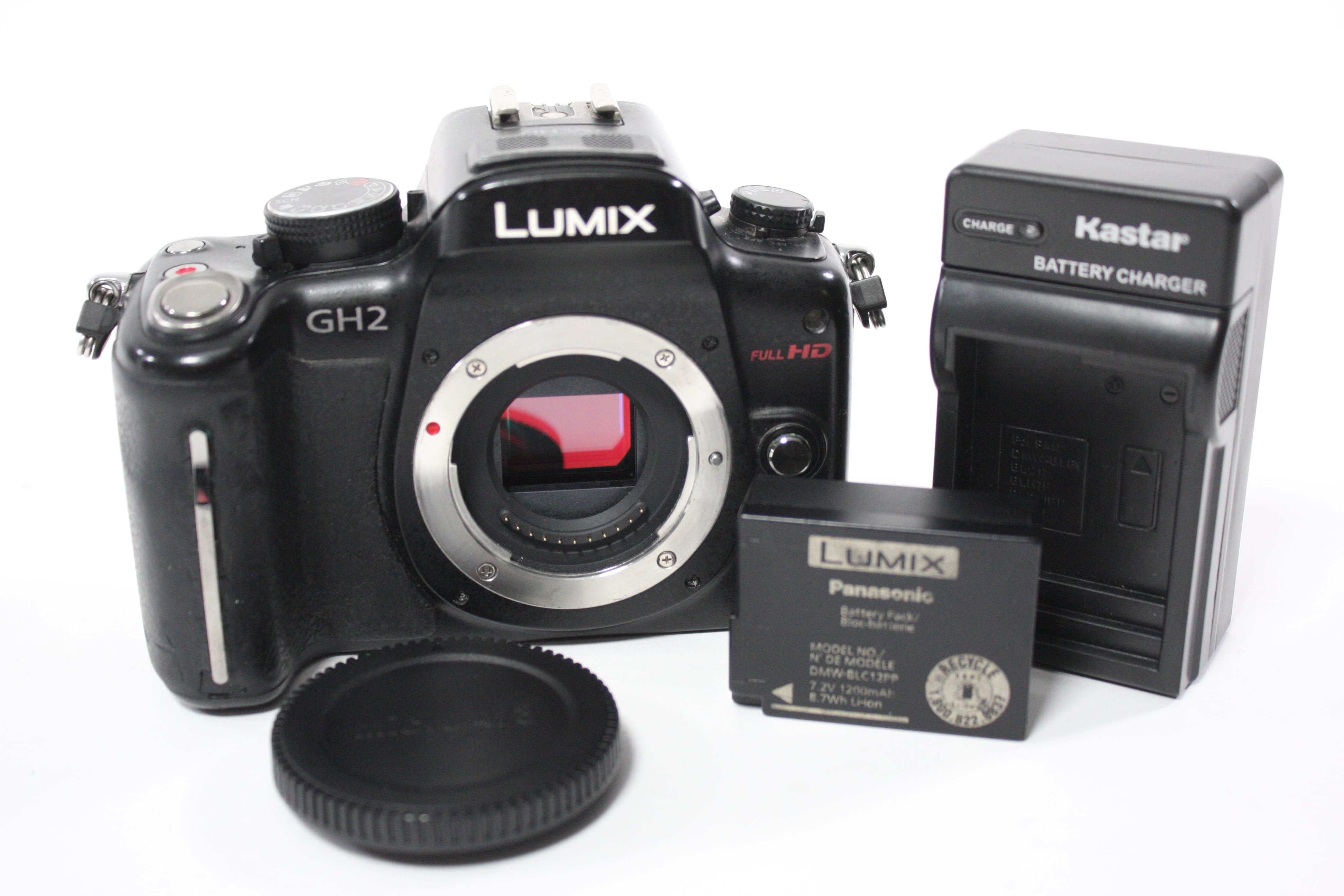 Panasonic Lumix DMC-GH2 Mirrorless Digital Camera Body With Shutter Count 25,042