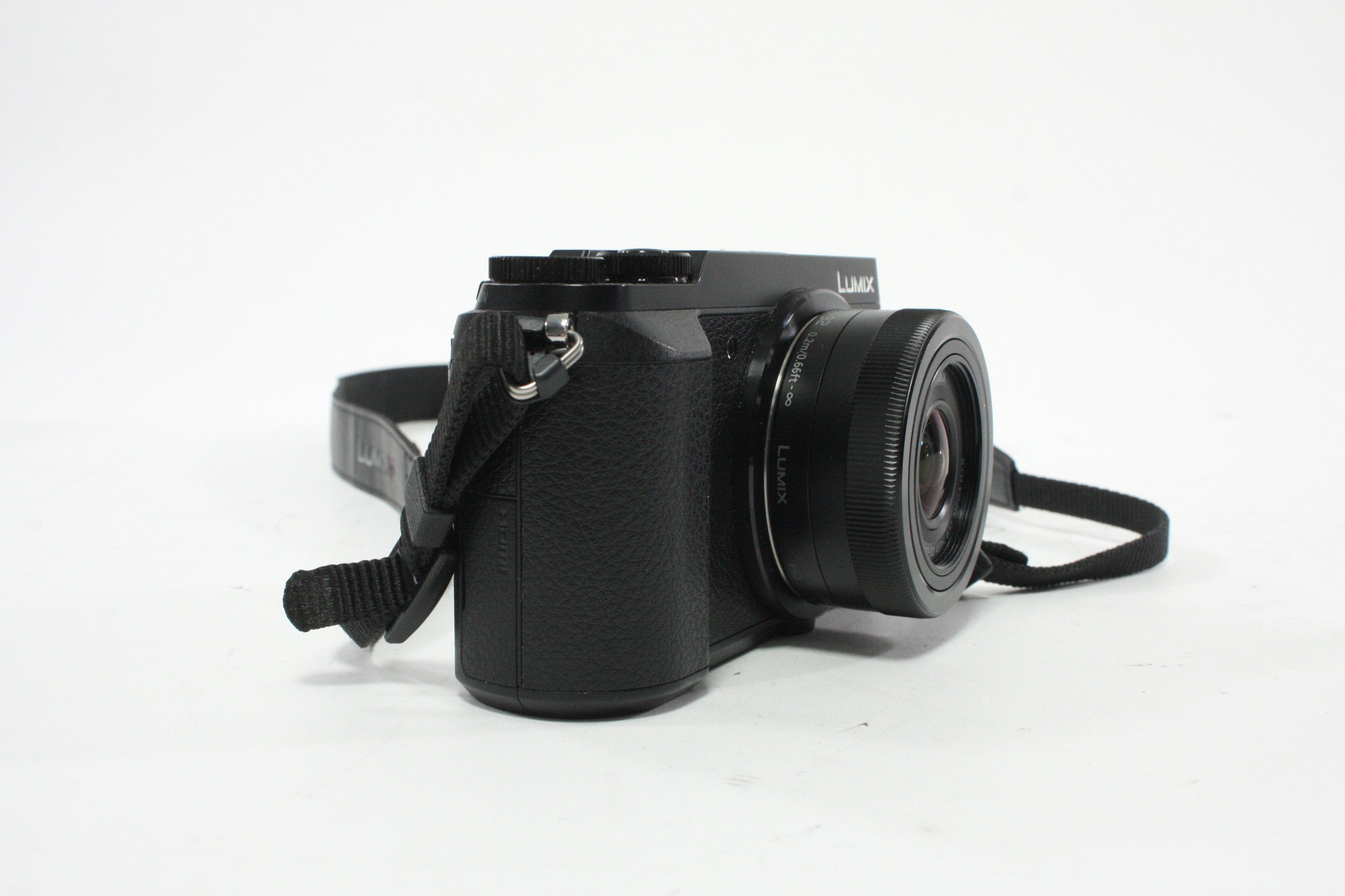Panasonic Lumix DMC-GX85K Mirrorless Camera w/ 12-32mm f/3.5-5.6 G Vario Asph Mega OIS Micro 4/3 Lens, with a Shutter Count of 2,805.