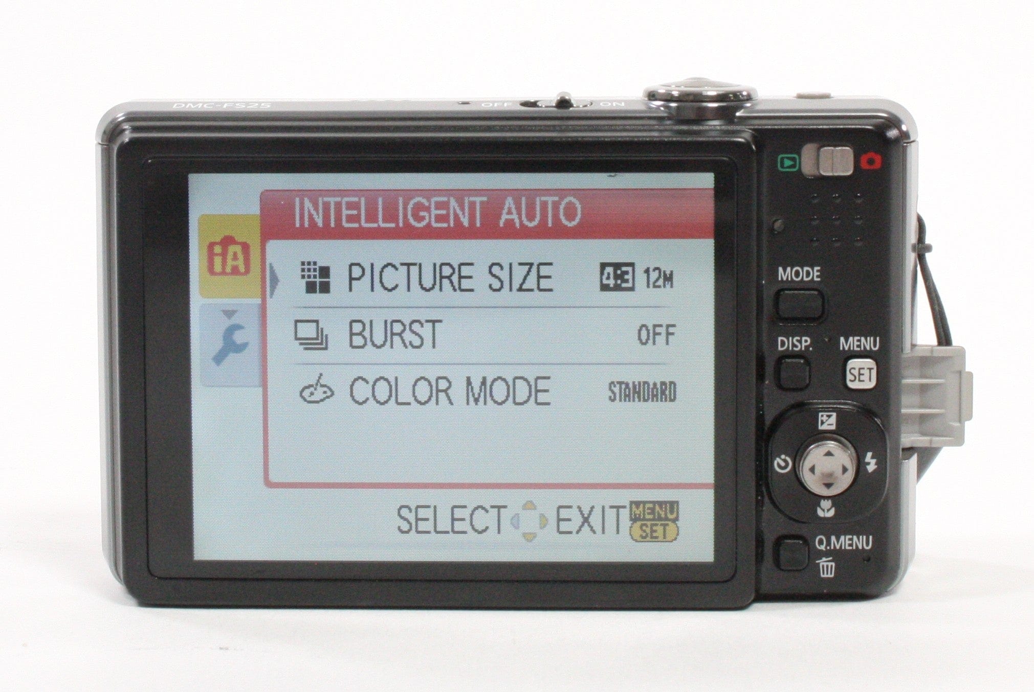 Panasonic Lumix FS 25 5z Zoom 12.1mp (Silver)