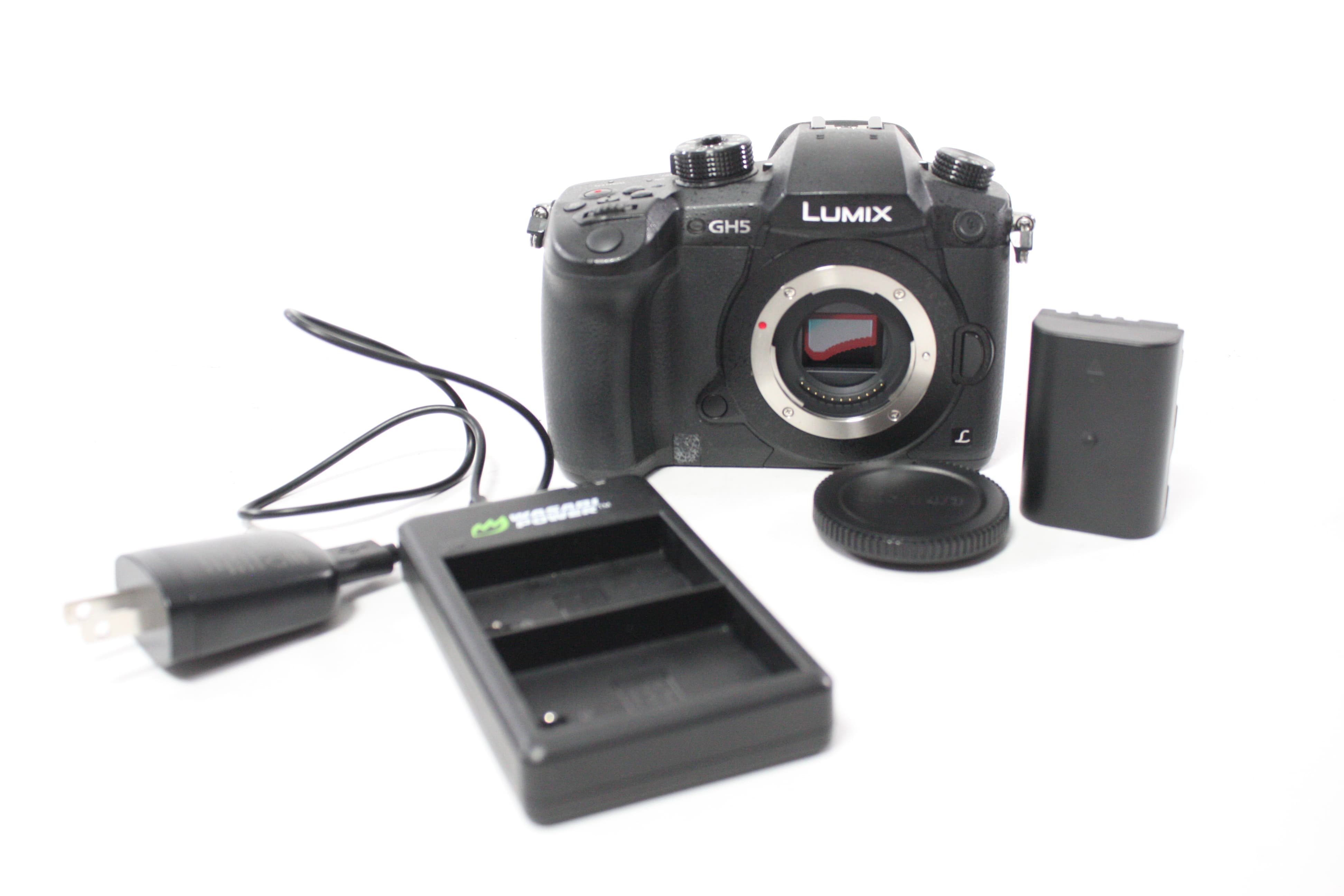 Panasonic Lumix GH5 Digital Mirrorless Camera Body with Shutter Count 9,100